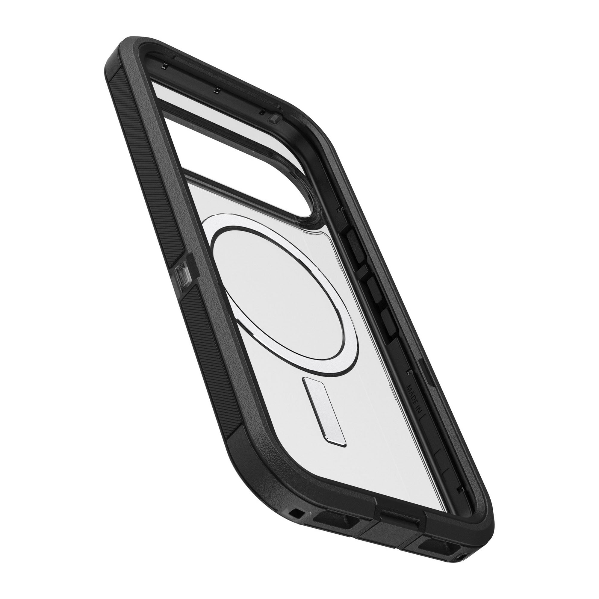 Google Pixel 10/10 Pro Otterbox Defender XT Clear Pro w/ MagSafe Series Case - Clear/Black - 15-14440