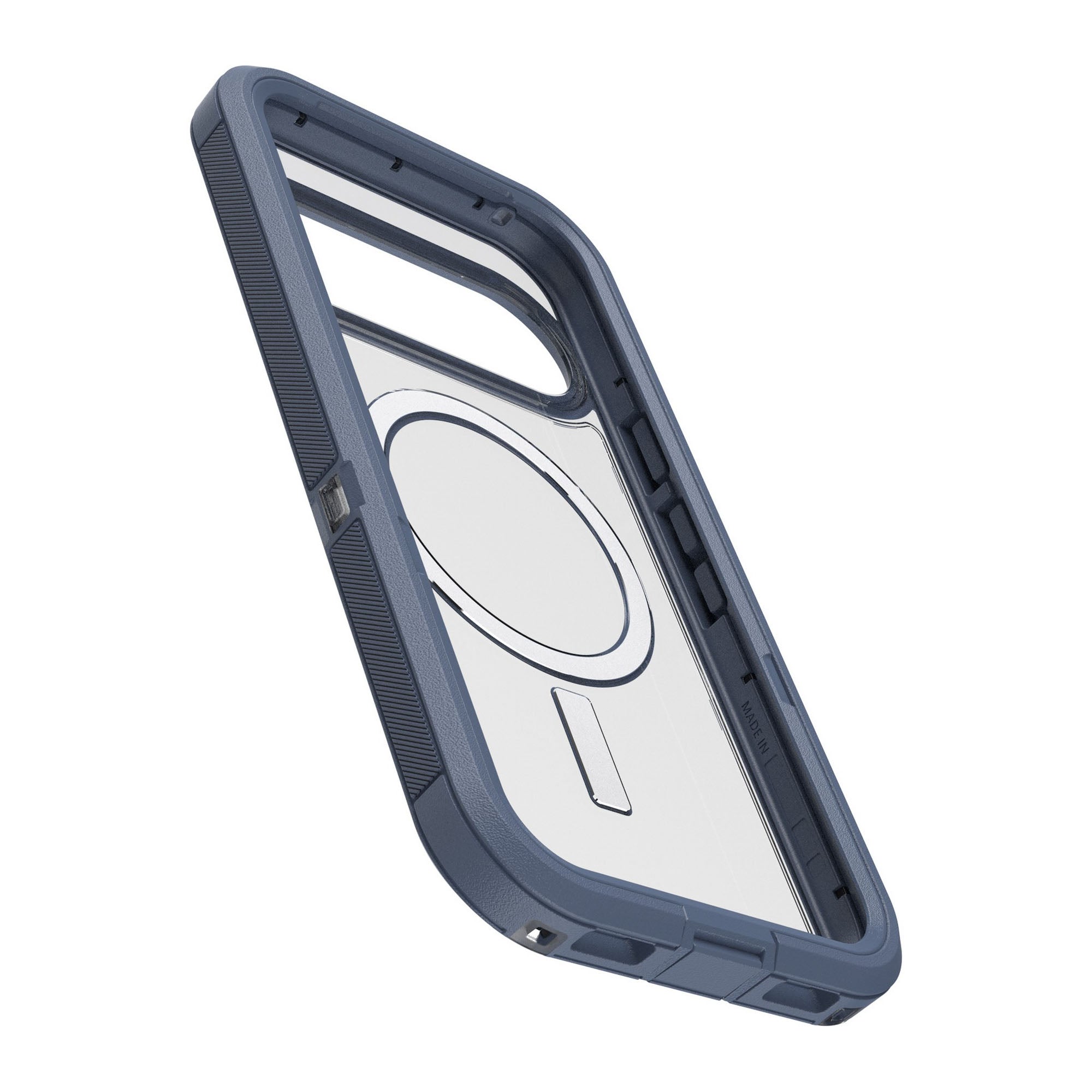 Google Pixel 10/10 Pro Otterbox Defender XT Clear Pro w/ MagSafe Series Case - Clear/Blue - 15-14441