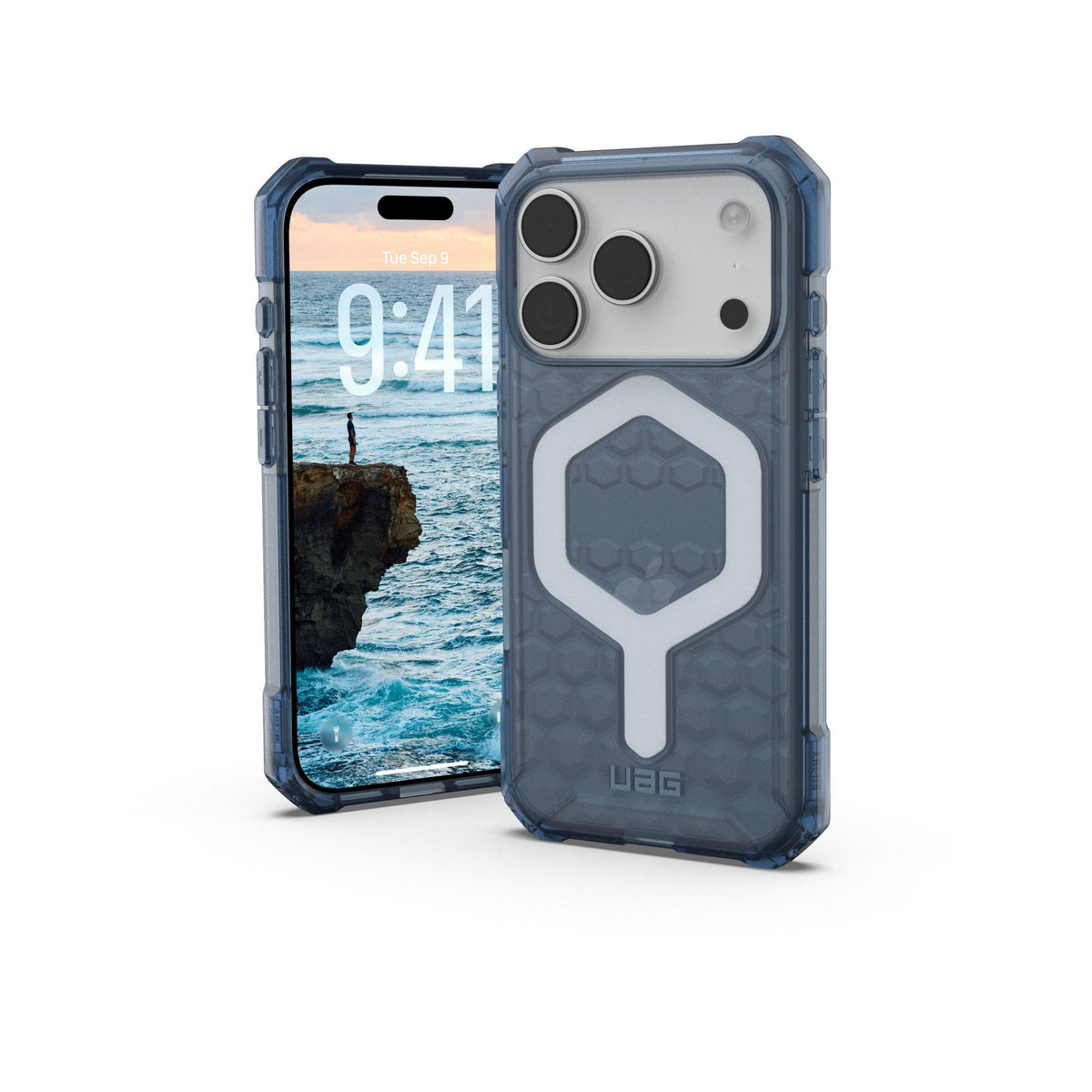 iPhone 18 Pro/17 Pro UAG Essential Armor MagSafe Case - Cloud Blue - 15-14476