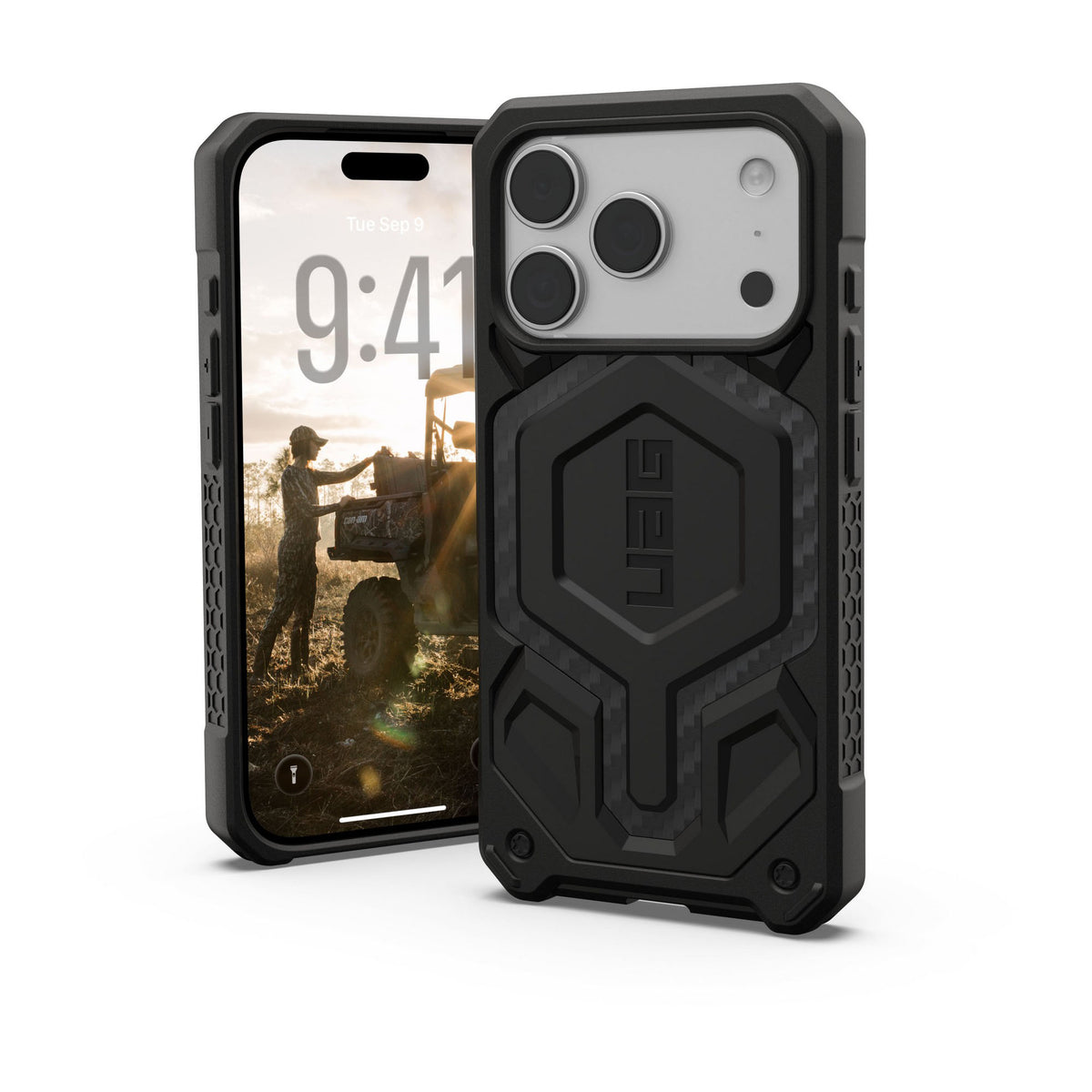 iPhone 18 Pro/17 Pro UAG Monarch Pro MagSafe Case - Carbon Fiber - 15-14479
