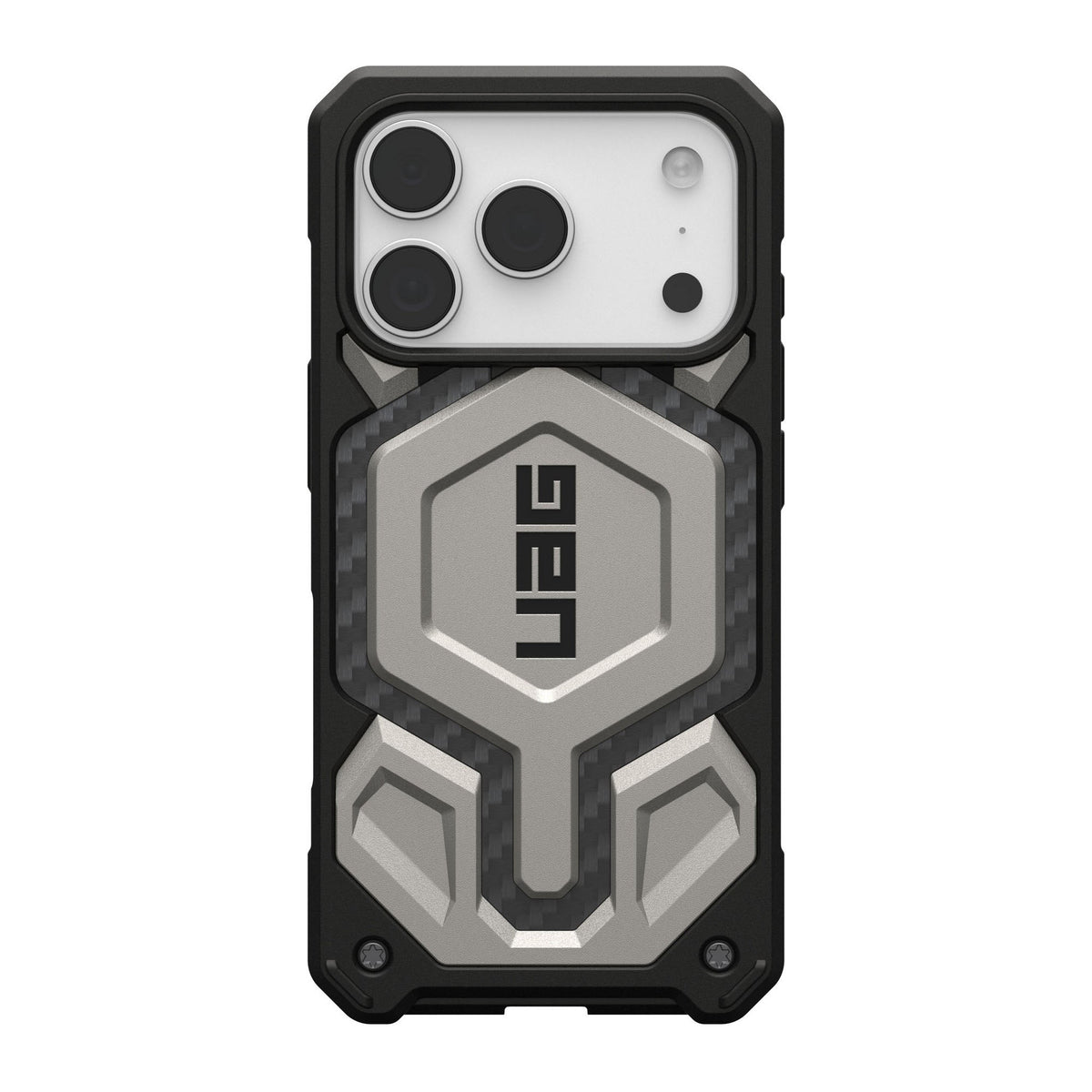 iPhone 18 Pro/17 Pro UAG Monarch Pro MagSafe Case - Titanium - 15-14480