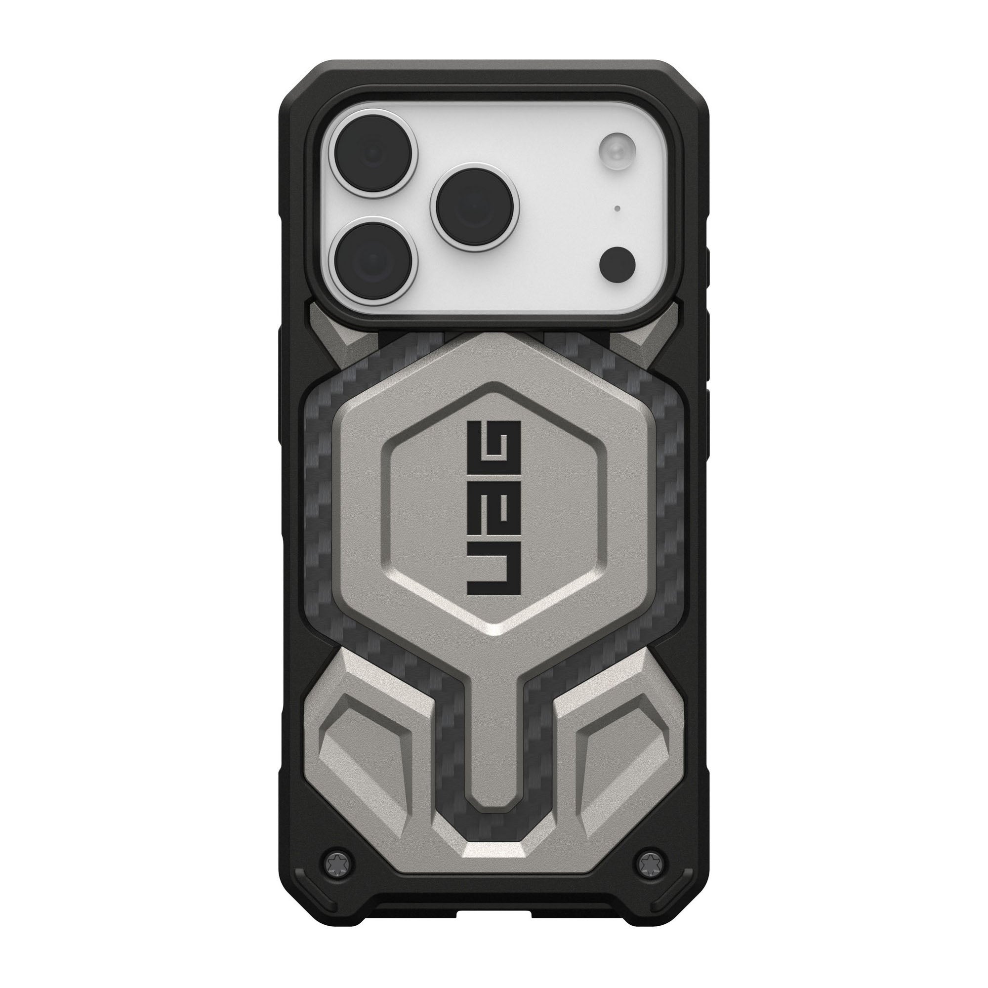 iPhone 17 Pro UAG Monarch Pro MagSafe Case - Titanium - 15-14480