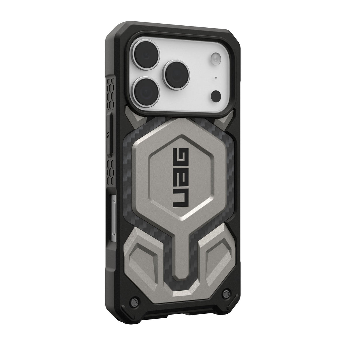 iPhone 18 Pro/17 Pro UAG Monarch Pro MagSafe Case - Titanium - 15-14480