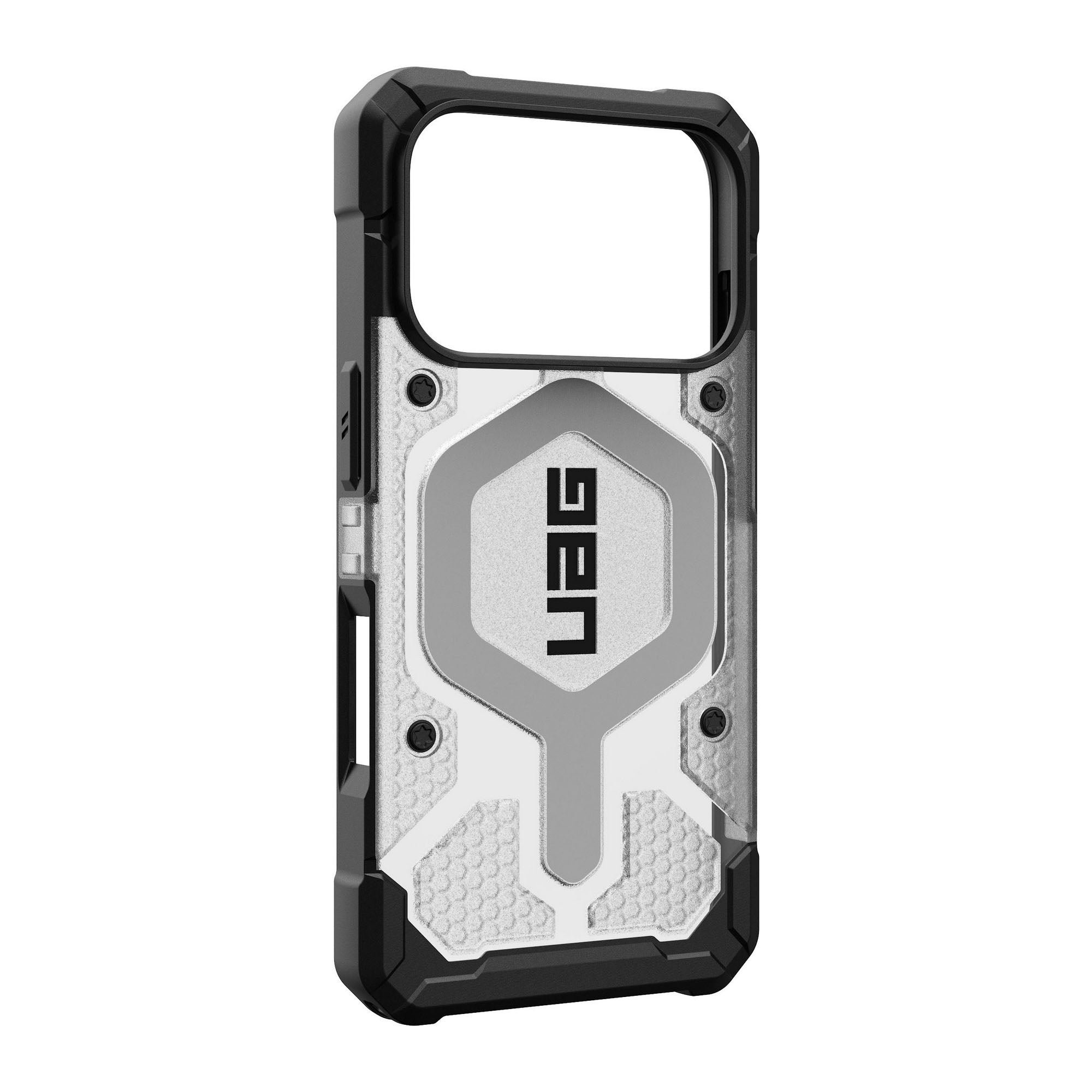 iPhone 17 Pro UAG Pathfinder Clear Magsafe Case - Ice/Silver - 15-14481