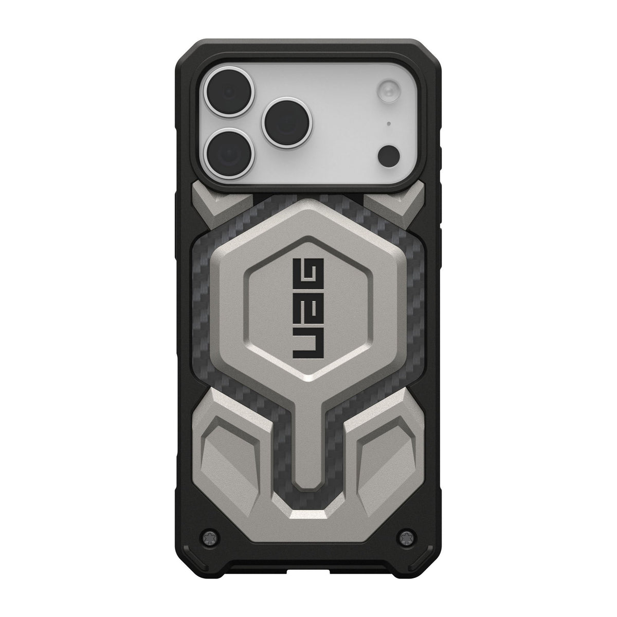 iPhone 18 Pro Max/17 Pro Max UAG Monarch Pro MagSafe Case - Titanium - 15-14493