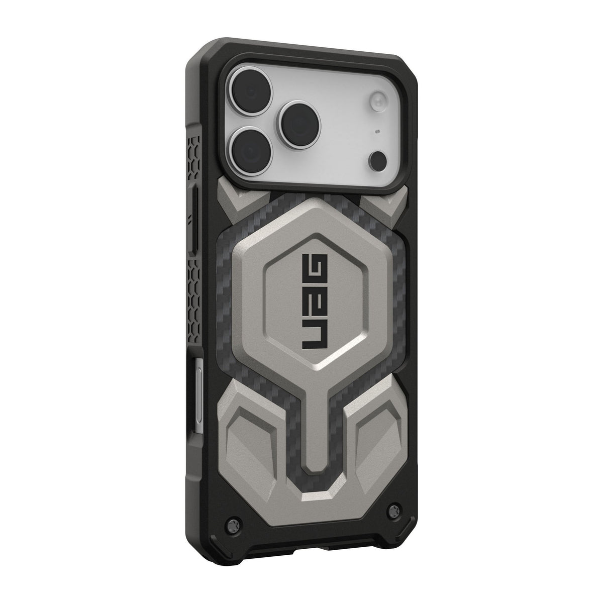 iPhone 18 Pro Max/17 Pro Max UAG Monarch Pro MagSafe Case - Titanium - 15-14493