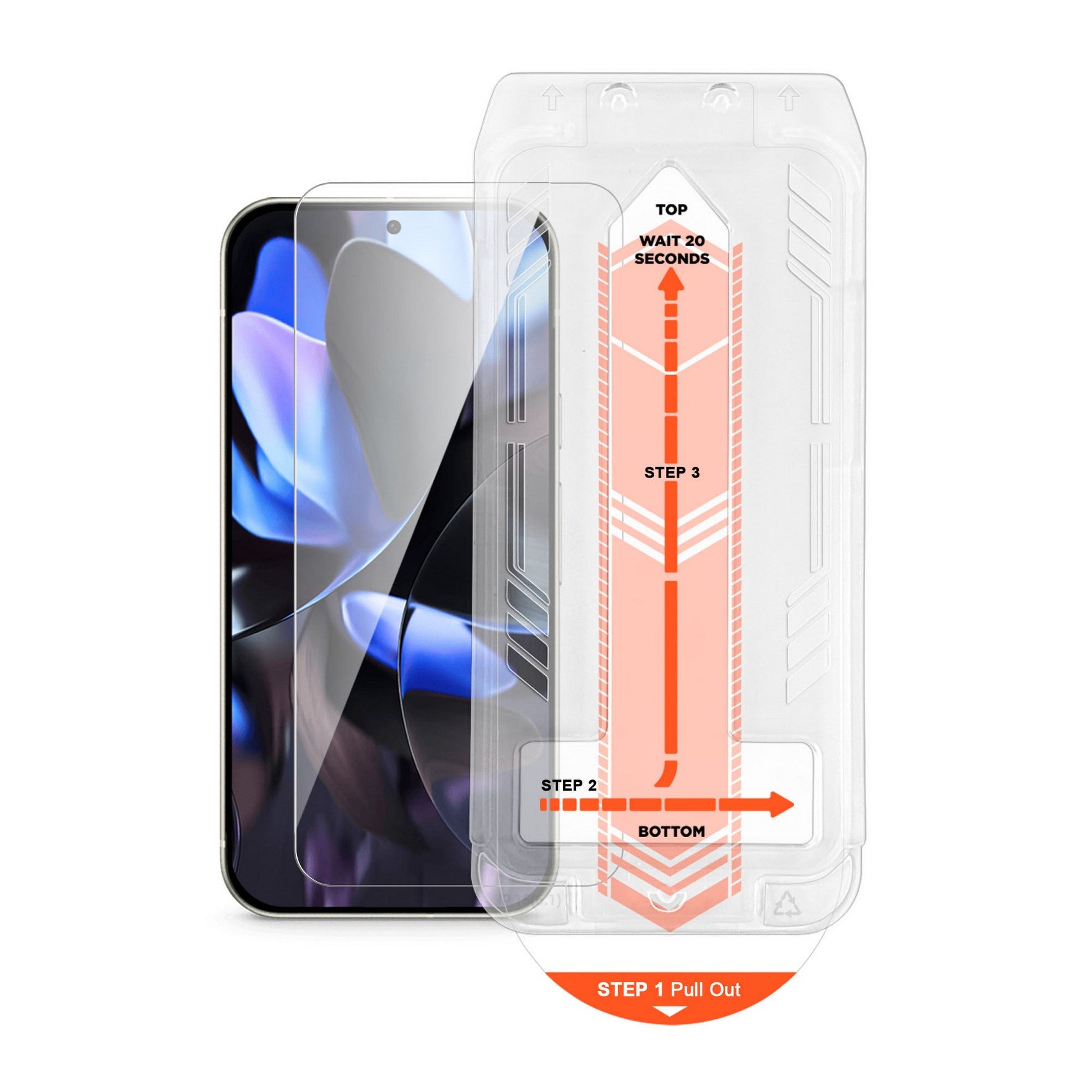 Google Pixel 10 Pro XL/9 Pro XL HyperGear Glass Screen Protector w/Dust Removal Applicator Tray - 15-14531