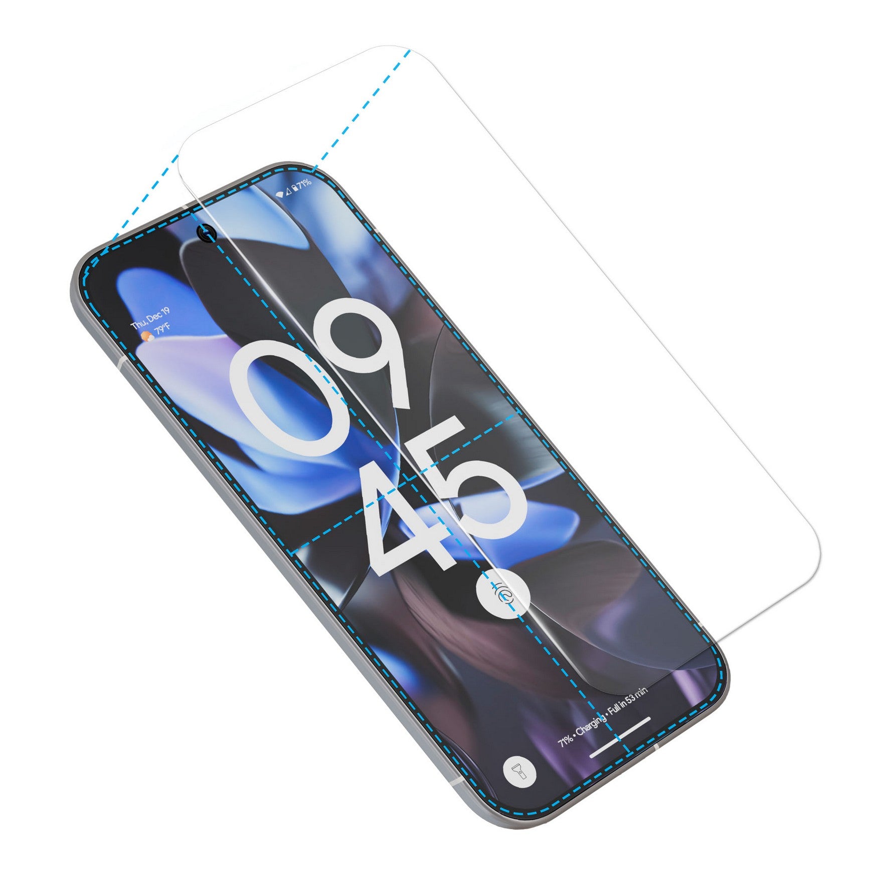 Google Pixel 10 Pro XL/9 Pro XL HyperGear Glass Screen Protector w/Dust-Free Install Tray - 15-14531