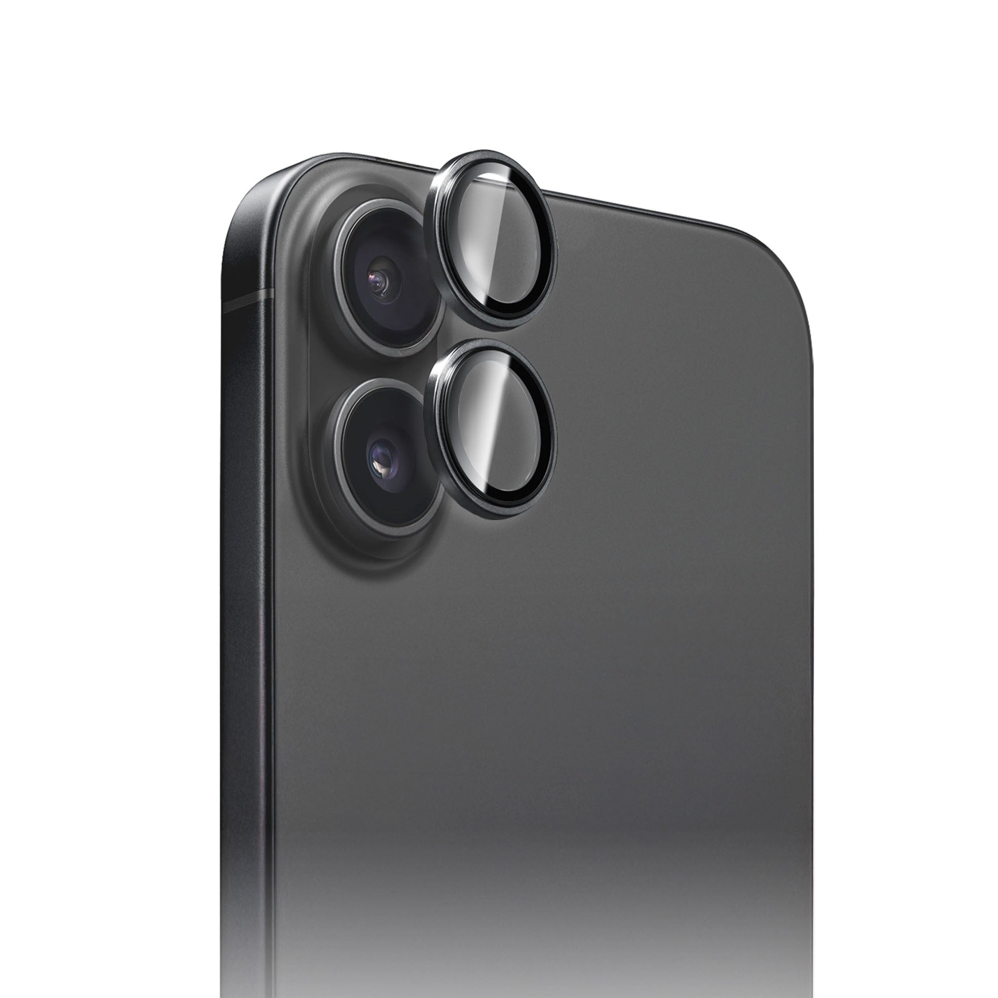 iPhone 17 HyperGear Tempered Glass Camera Rings Lens Protection - 2 Pack - 15-14540