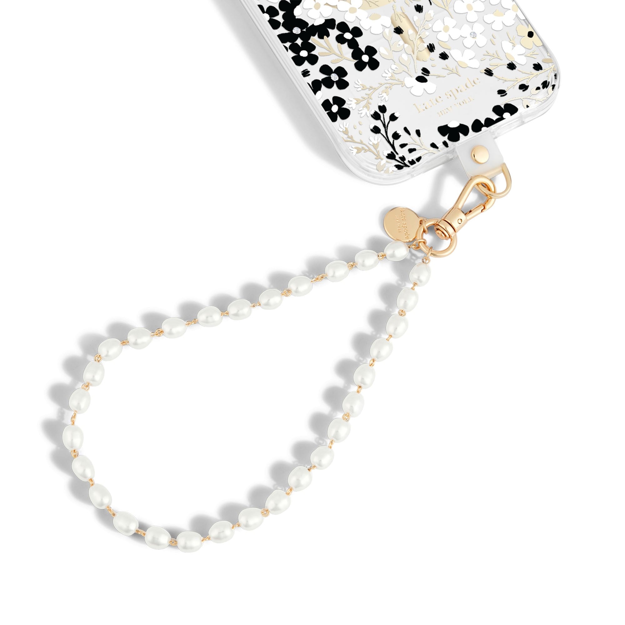 Universal Kate Spade Phone Charm Wristlet - Sea Pearl - 15-14551