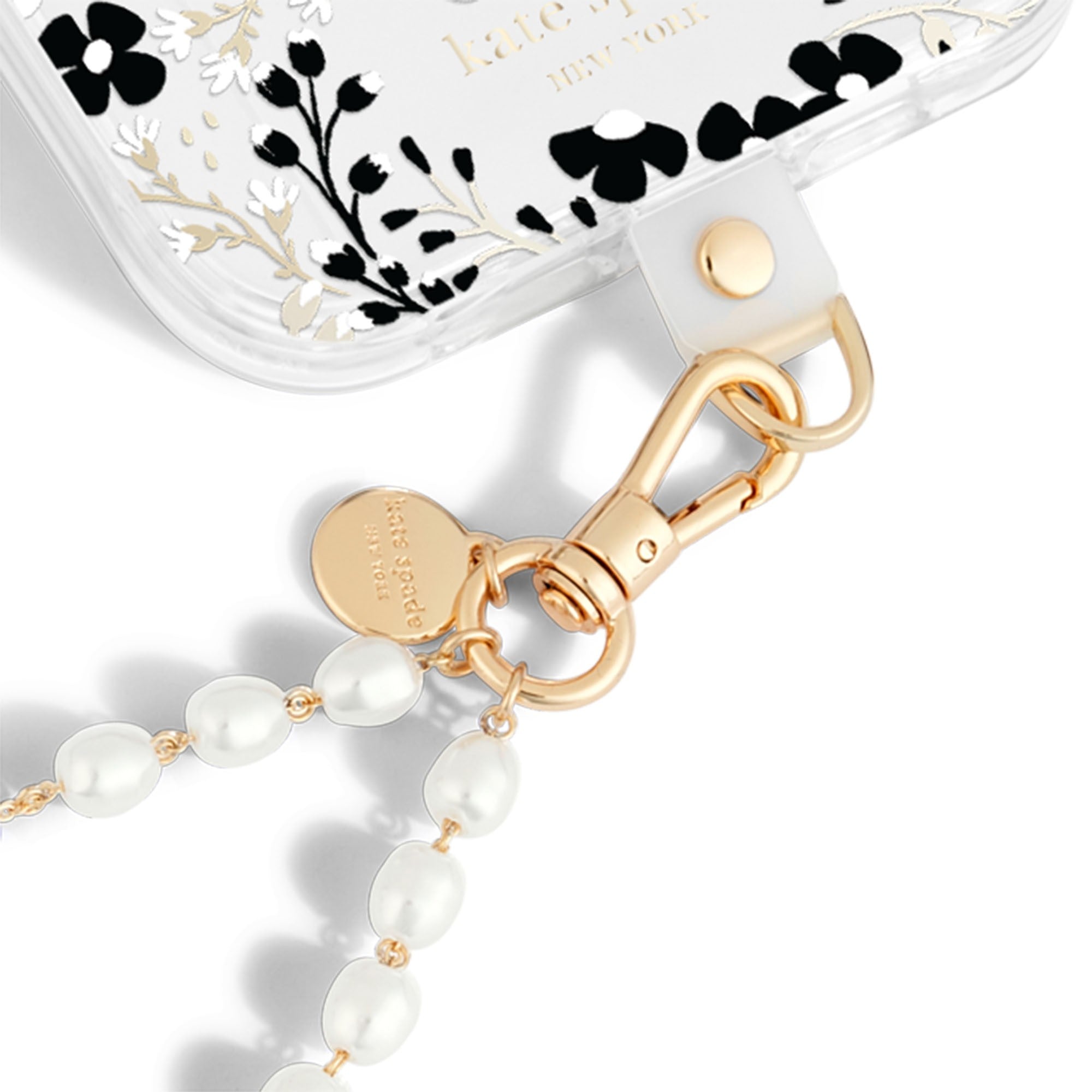 Universal Kate Spade Phone Charm Wristlet - Sea Pearl - 15-14551