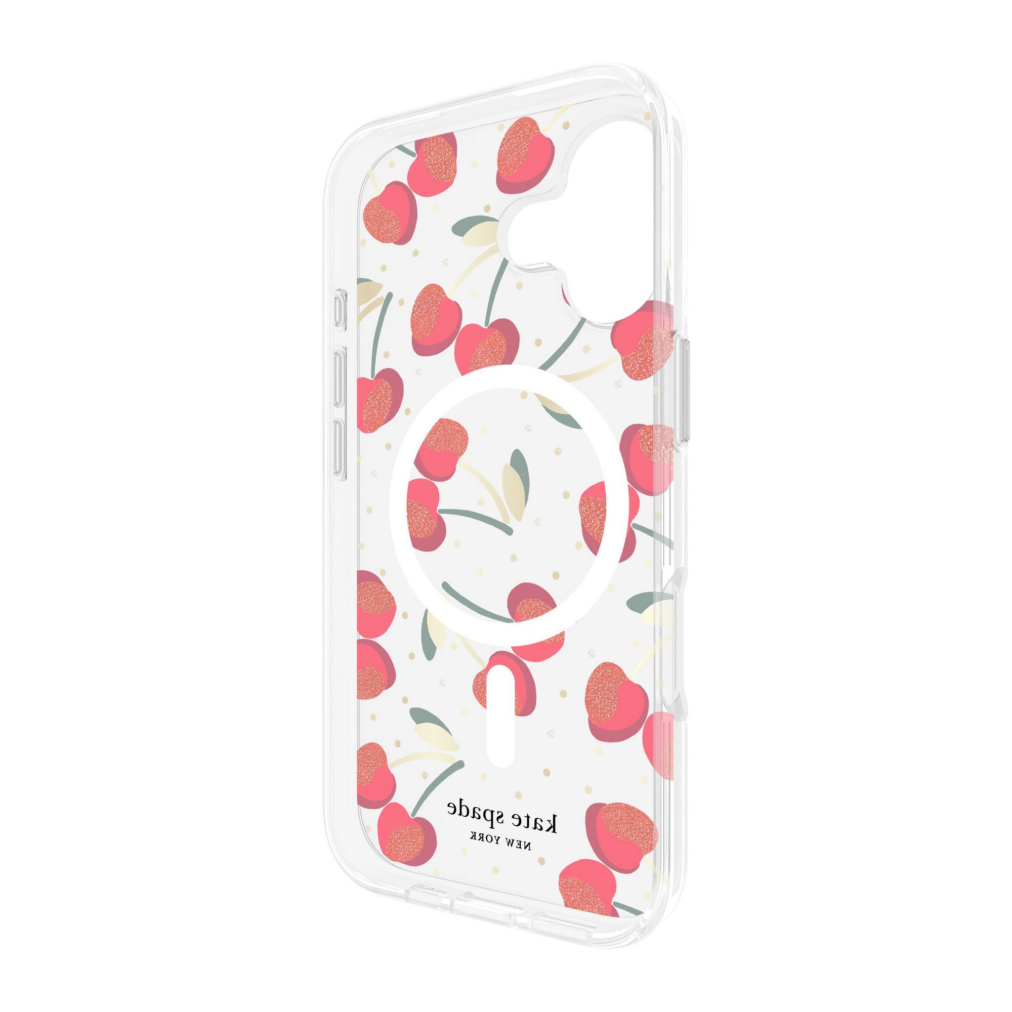 iPhone 17 Kate Spade Protective MagSafe Case - Cherry Dot - 15-14574