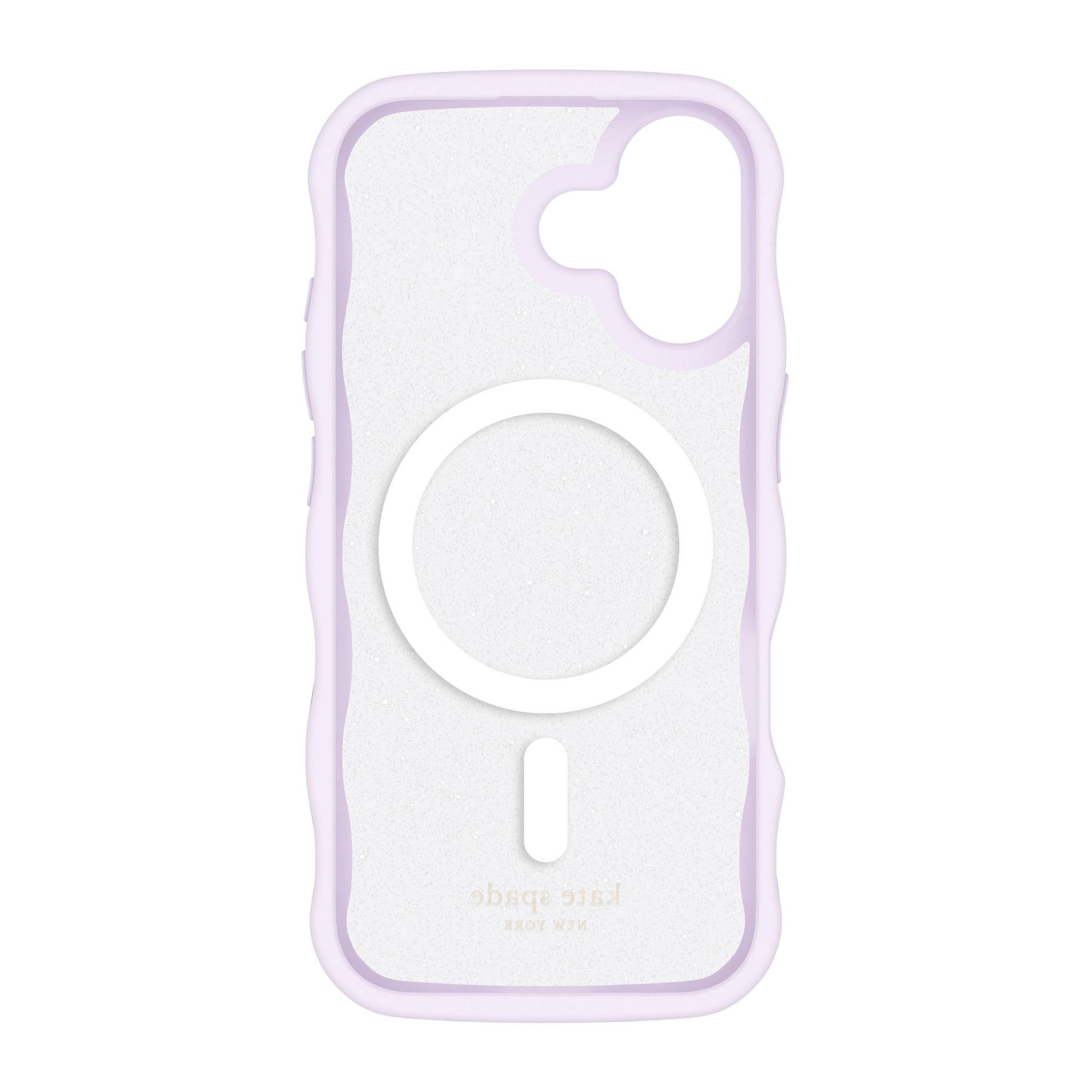 iPhone 17 Kate Spade Wavy MagSafe Case - Opal Glitter - 15-14580