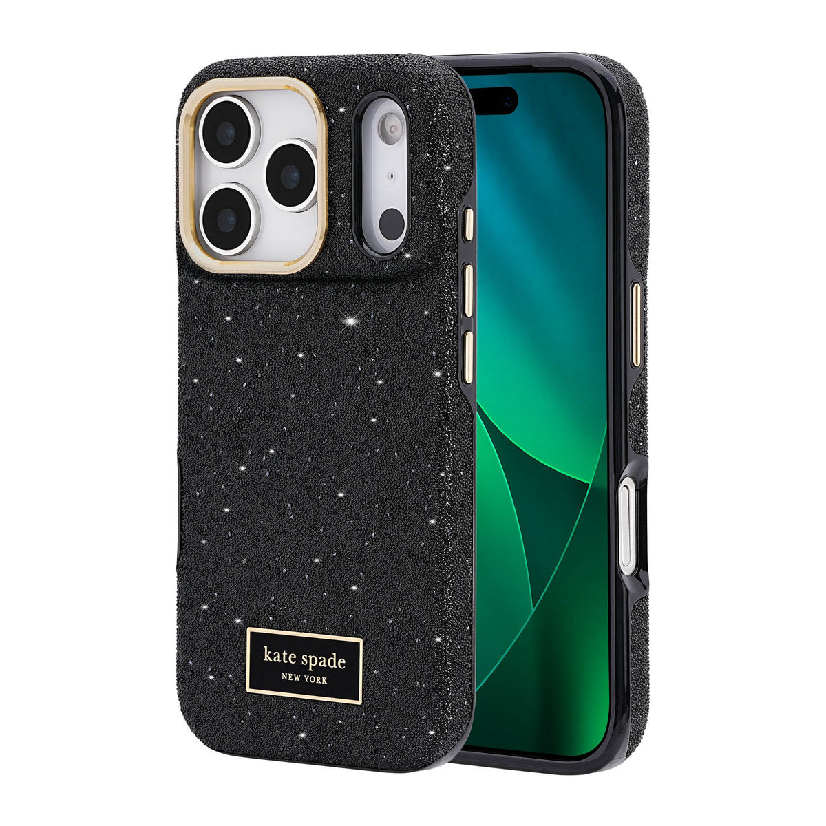iPhone 18 Pro/17 Pro Kate Spade Crystal Pave MagSafe Case - Nightfall - 15-14593
