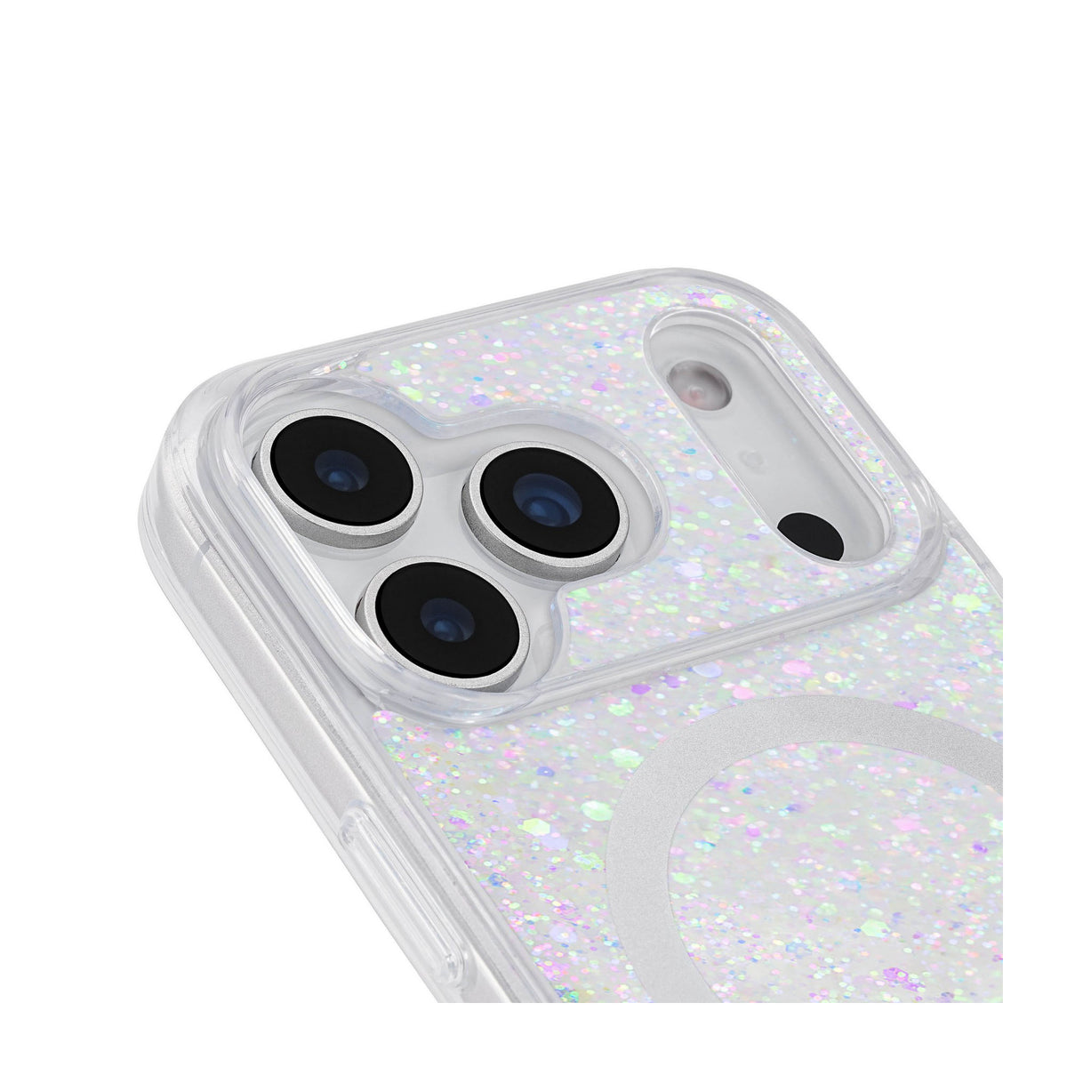iPhone 18 Pro/17 Pro Kate Spade Protective MagSafe Case - Chunky Glitter - 15-14596