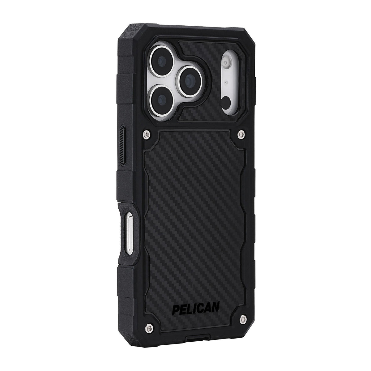 iPhone 18 Pro/17 Pro Pelican Shield MagSafe w/Holster Case - Carbon Fiber - 15-14604