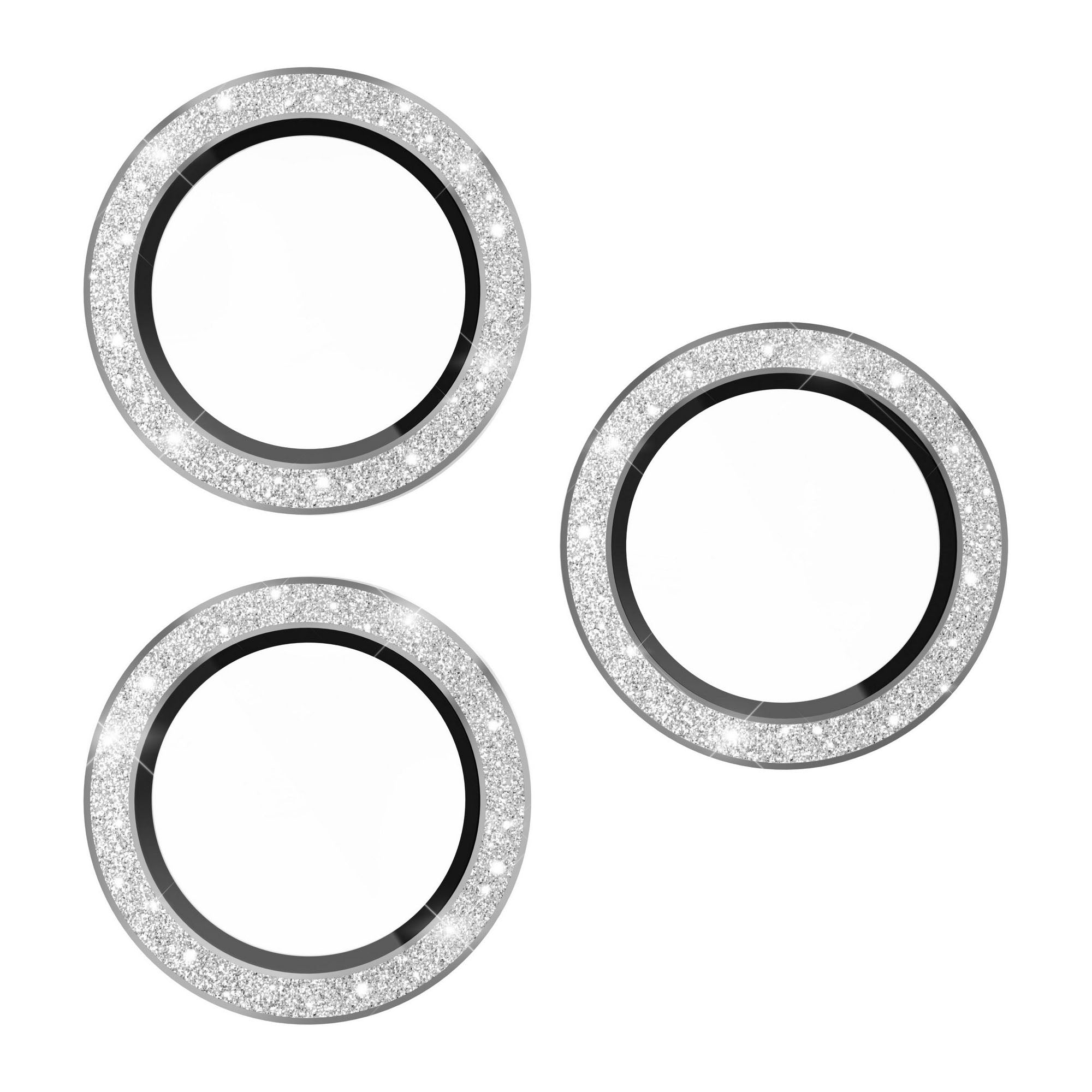 iPhone 17 Pro/Pro Max Case-Mate Aluminum Ring Lens Protectors - Twinkle - 15-14620