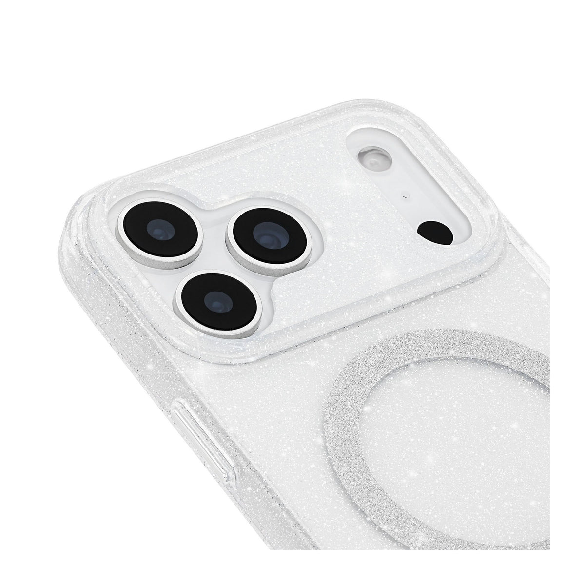 iPhone 18 Pro Max/17 Pro Max Case-Mate Twinkle MagSafe Case - Twilight Silver - 15-14625