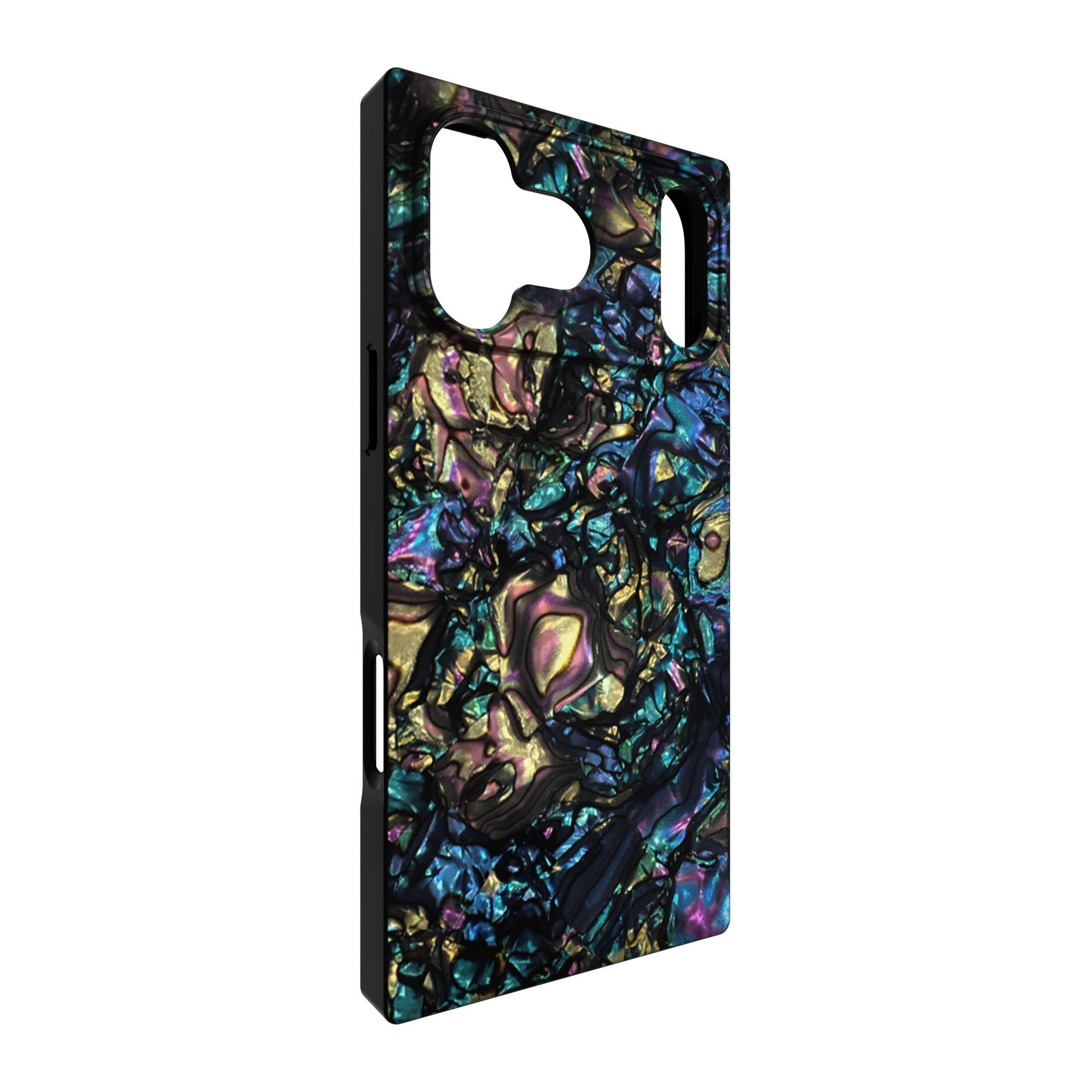 iPhone 17 Pro Max FLAUNT Square MagSafe Case - Abalone Shell - 15-14627