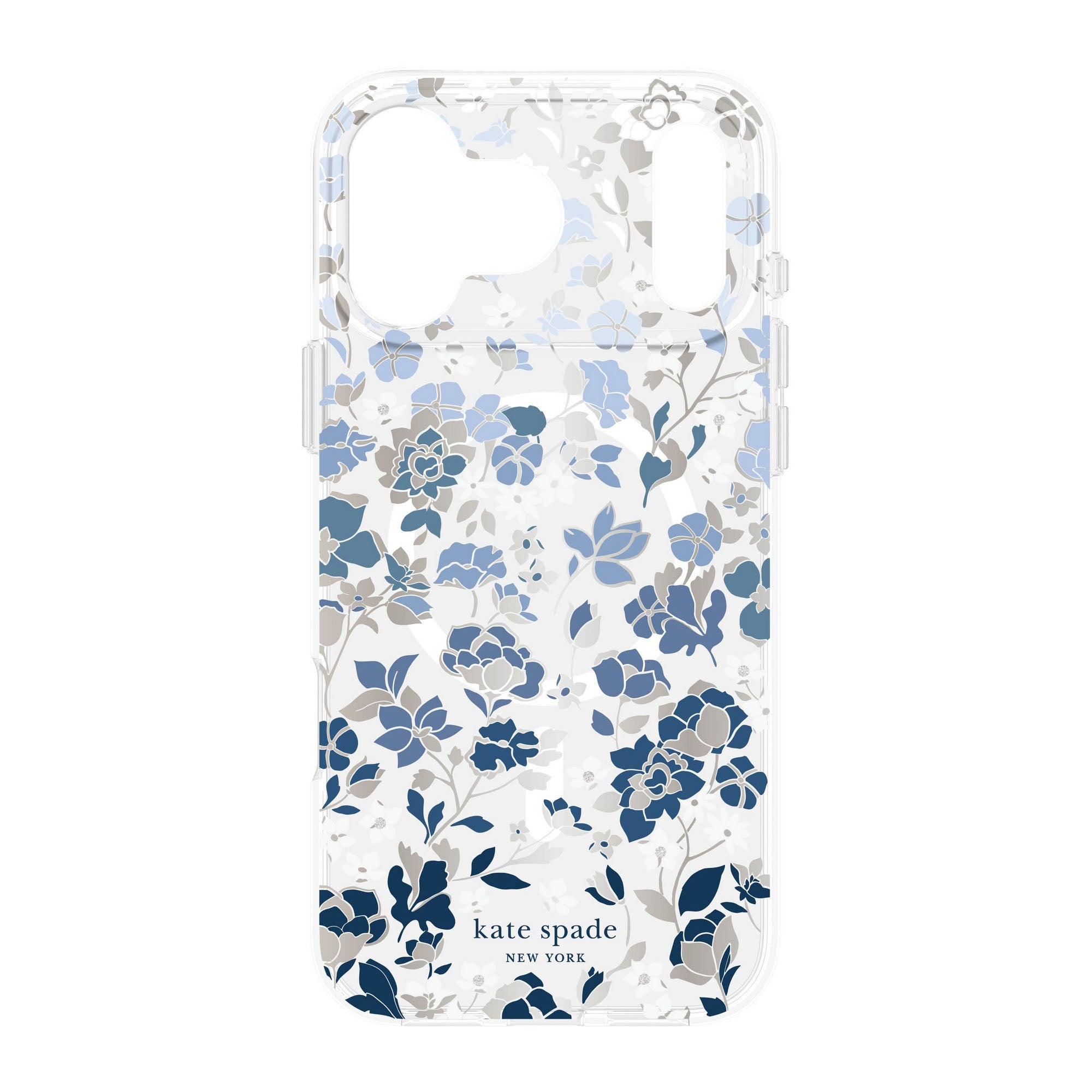 iPhone 17 Pro Max Kate Spade Protective MagSafe Case - Flowerbed Blue - 15-14634