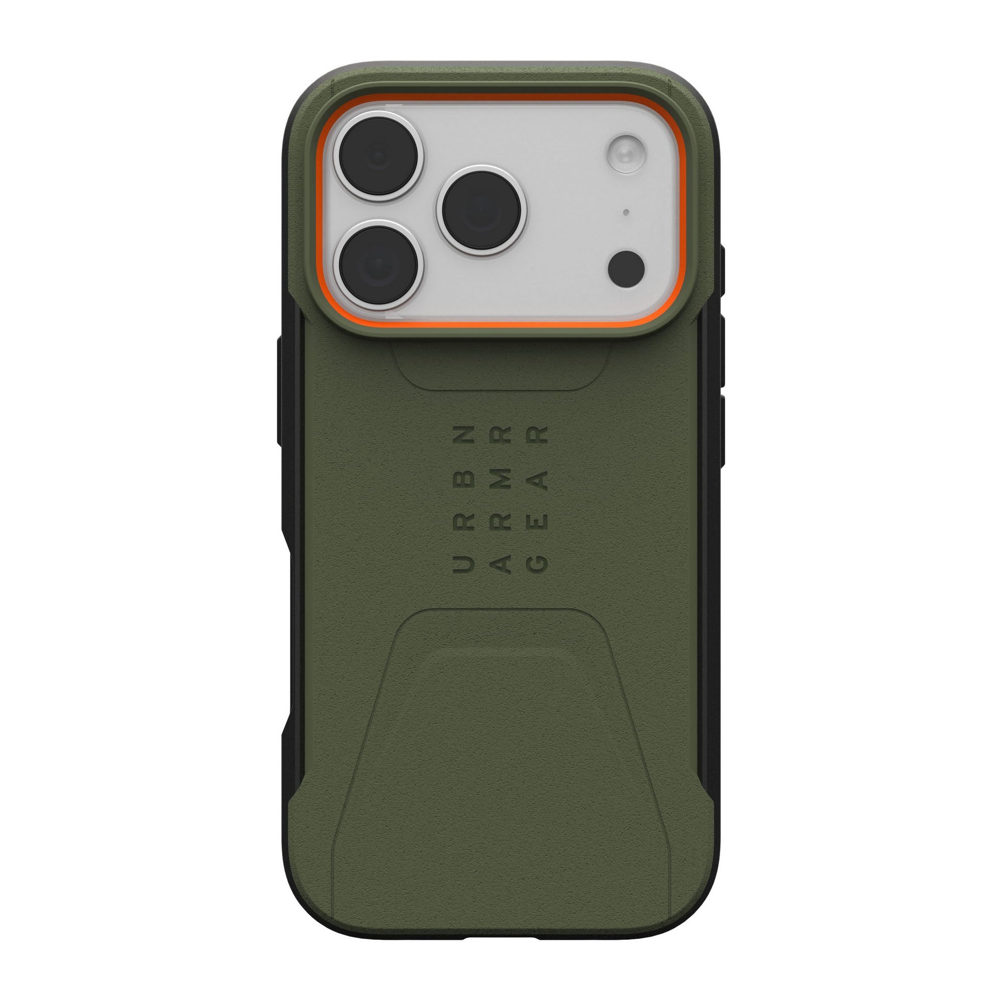 iPhone 17 Pro UAG Civilian MagSafe Case - Olive/Orange - 15-14645