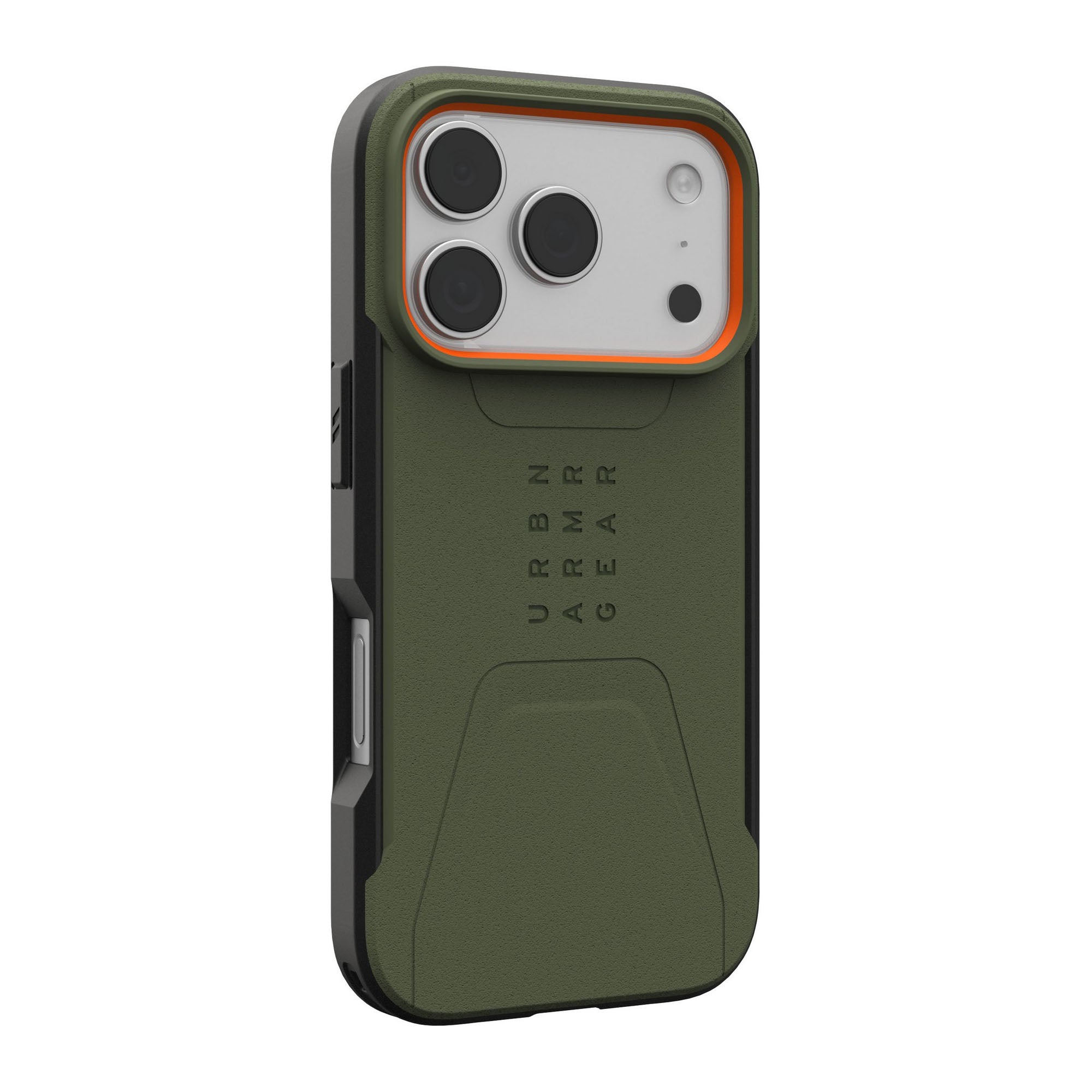 iPhone 17 Pro UAG Civilian MagSafe Case - Olive/Orange - 15-14645