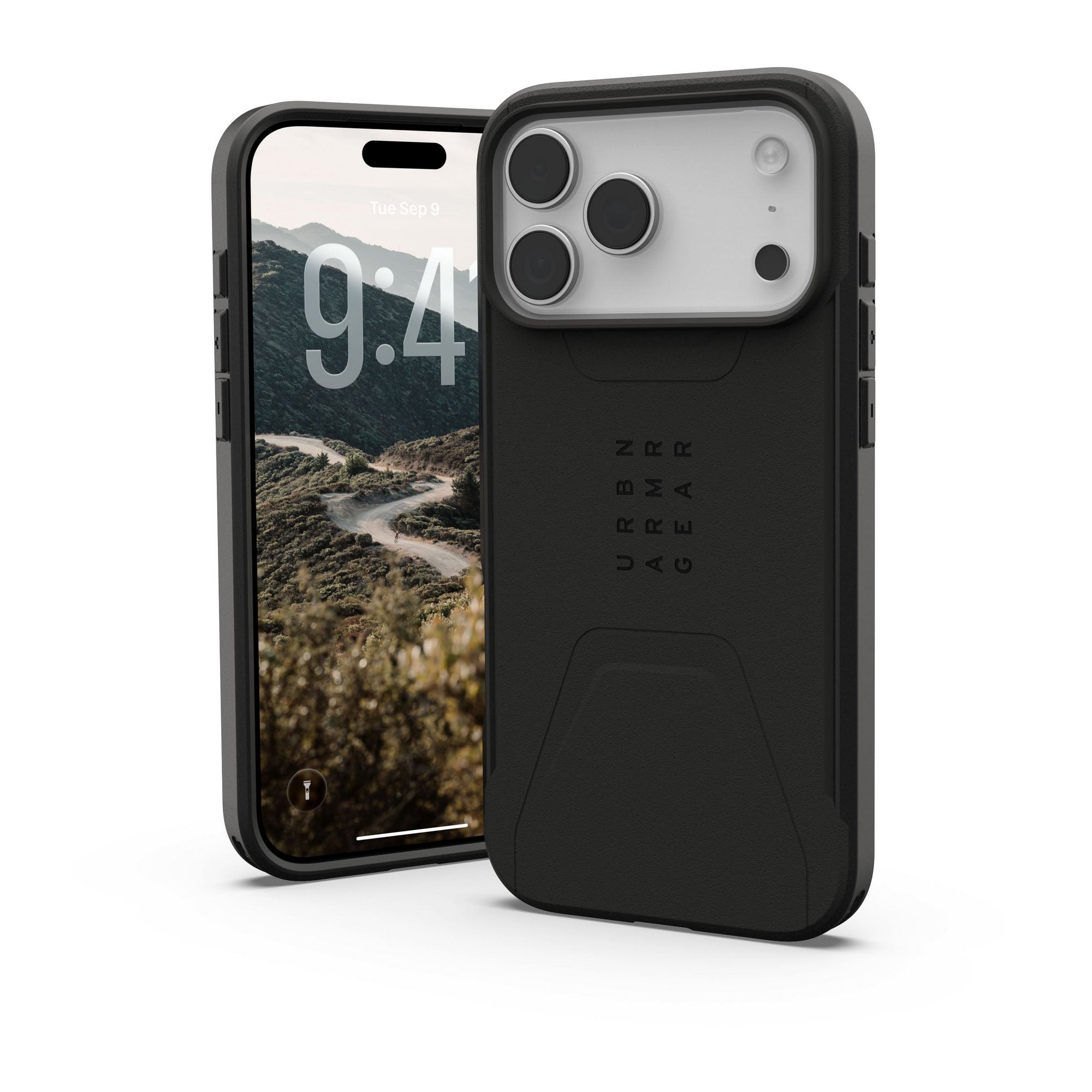 iPhone 17 Pro Max UAG Civilian MagSafe Case - Black - 15-14649