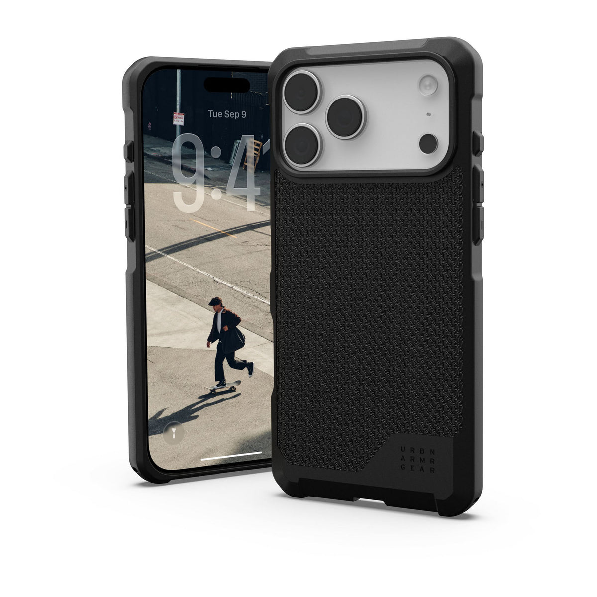 iPhone 18 Pro Max/17 Pro Max UAG Metropolis LT Magsafe Case - Kevlar Black - 15-14652