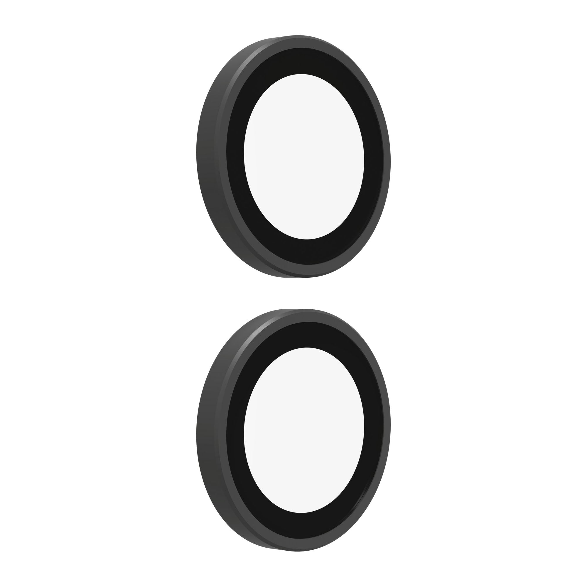 iPhone 17 ZAGG InvisibleShield Glass Elite Camera Rings Lens Protector - Silver - 15-14663