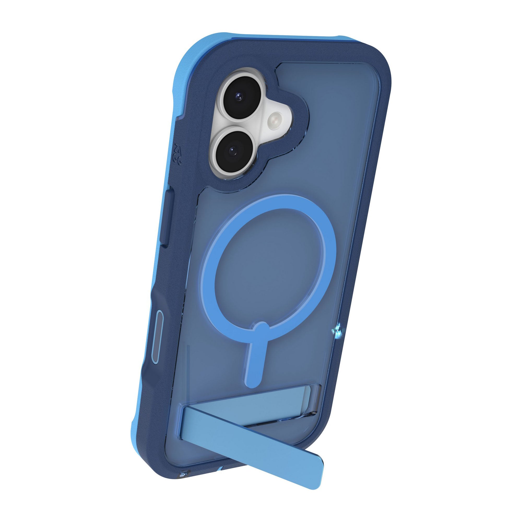 iPhone 17 ZAGG Graphene Rainier Snap Kickstand Case - Cobalt Horizon - 15-14668