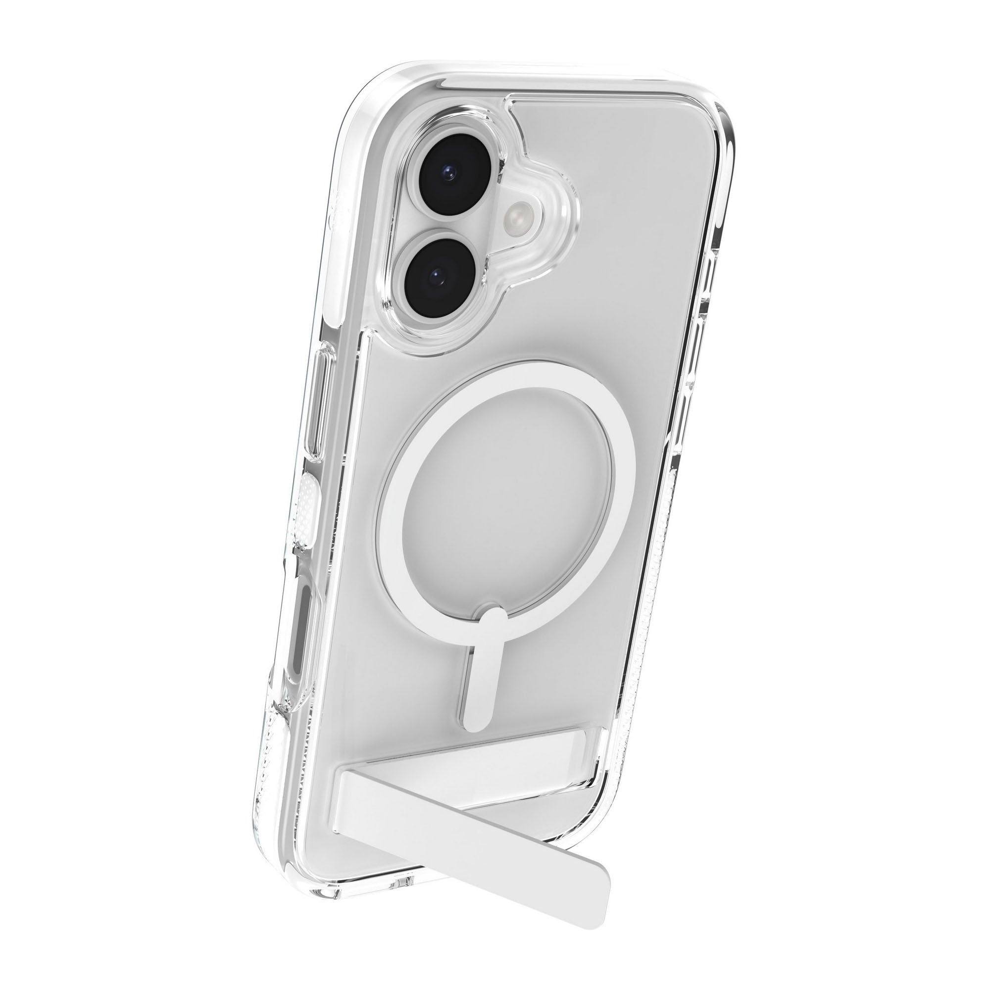 iPhone 17 ZAGG Graphene Santa Cruz Snap Kickstand Case - White - 15-14673