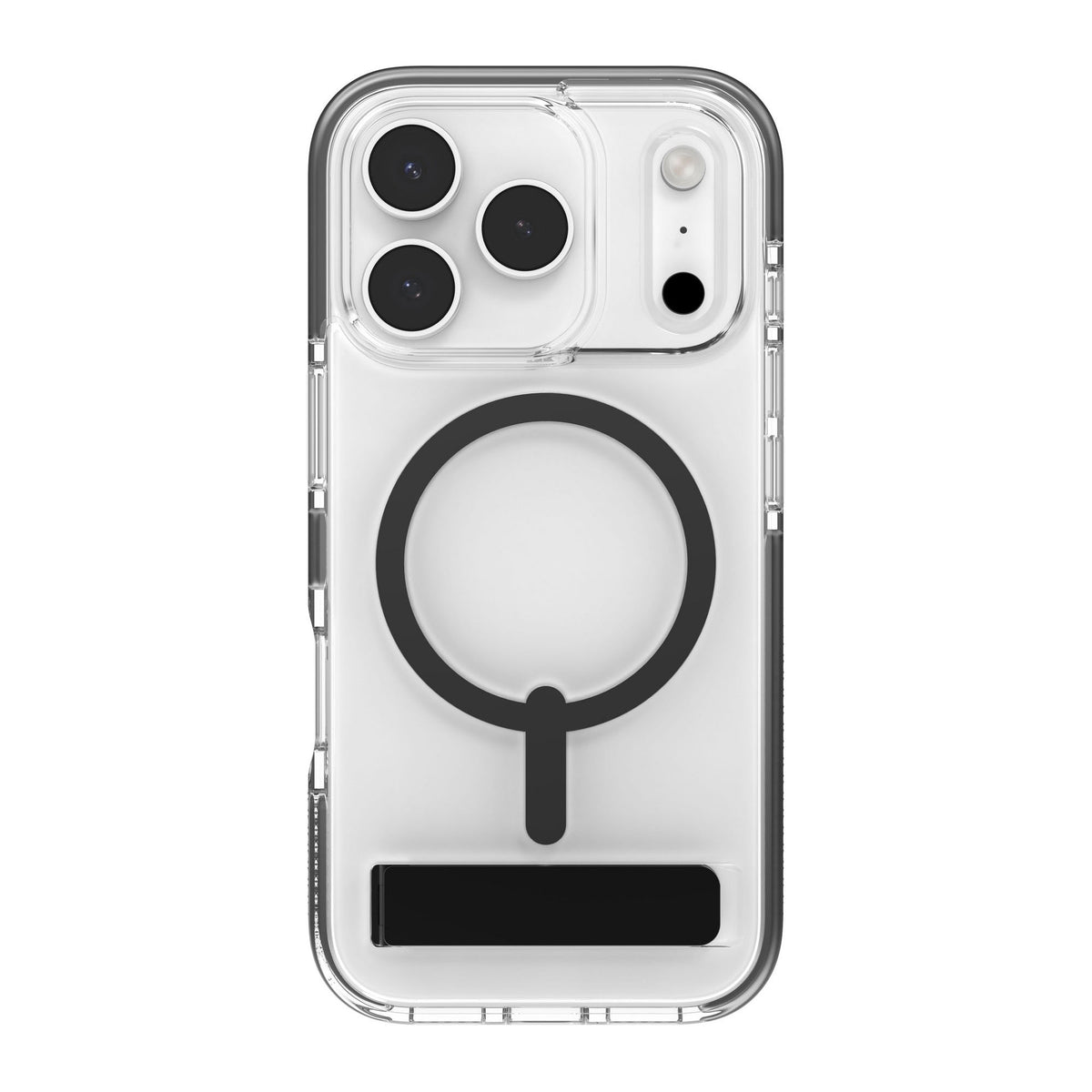 iPhone 18 Pro/17 Pro ZAGG Graphene Santa Cruz Snap Kickstand Case - Black - 15-14709