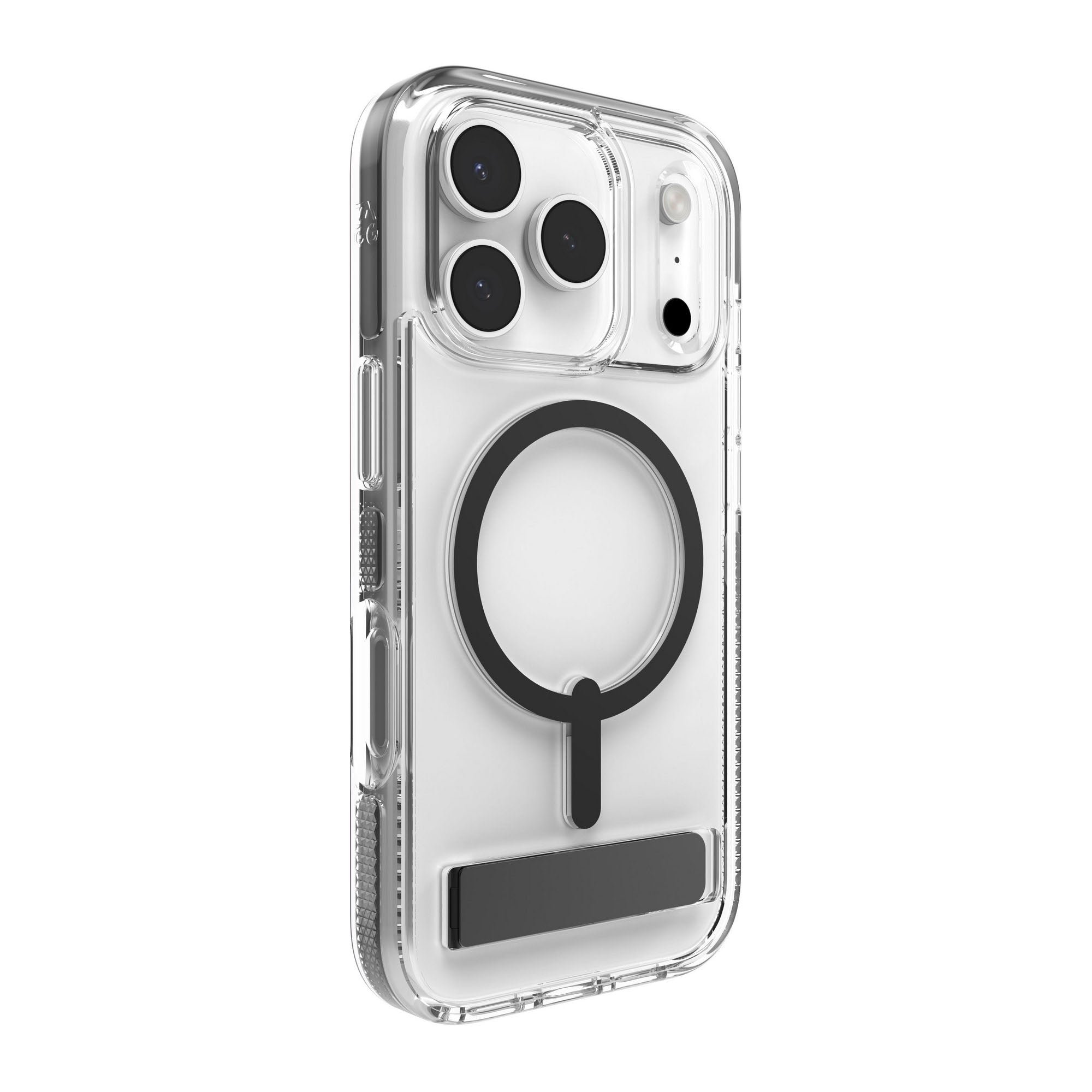 iPhone 17 Pro ZAGG Graphene Santa Cruz Snap Kickstand Case - Black - 15-14709