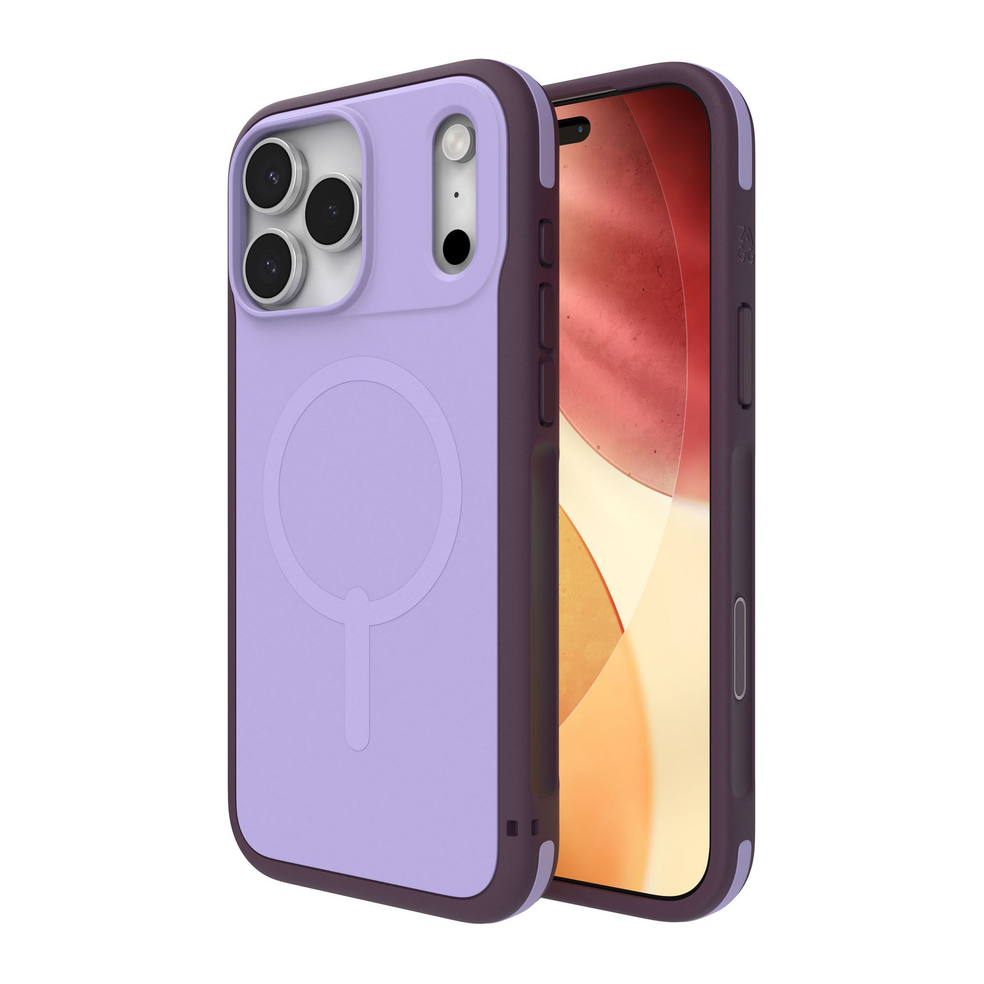 iPhone 17 Pro Max ZAGG Graphene Sedona Snap Case - Dusty Grape - 15-14727