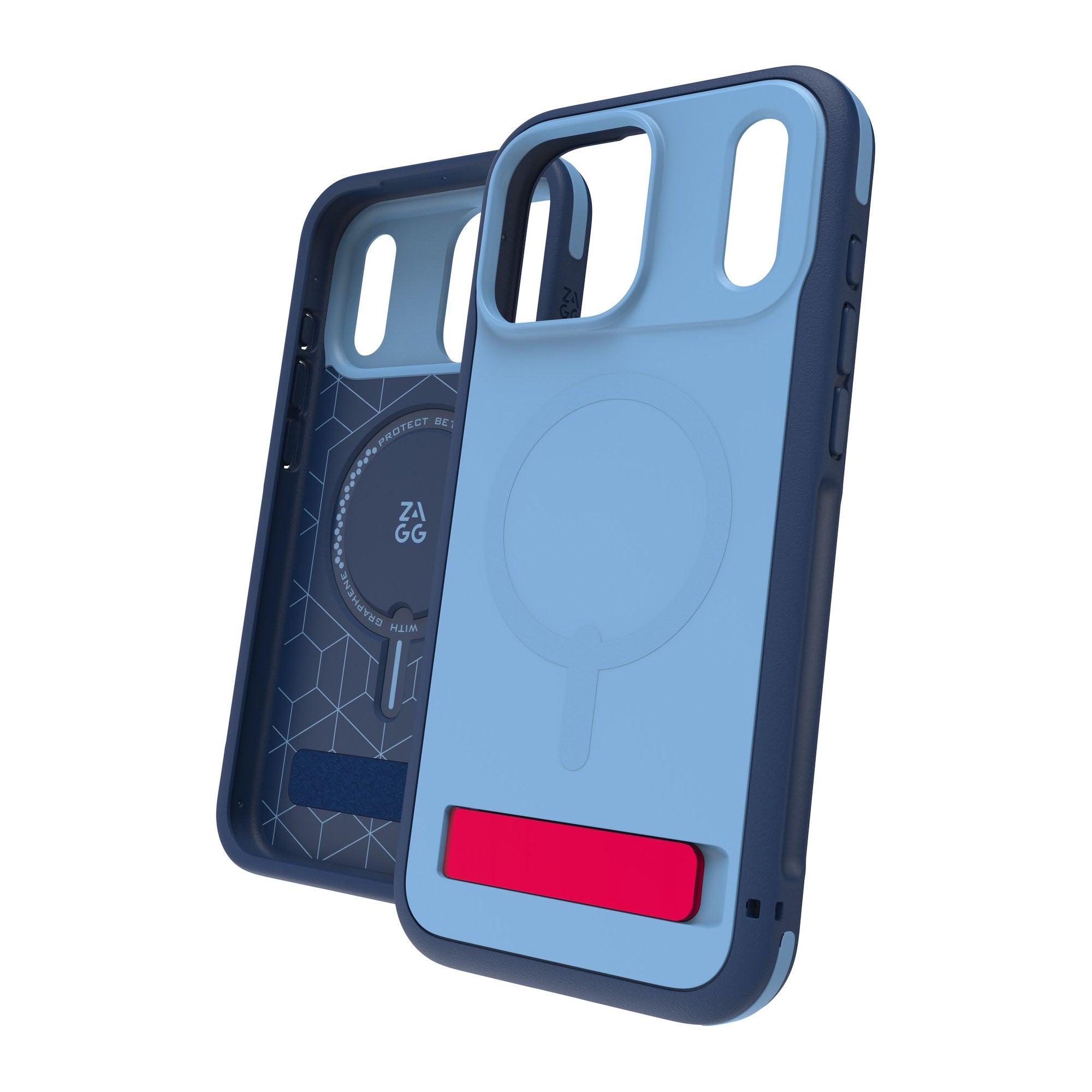 iPhone 18 Pro Max/17 Pro Max ZAGG Graphene Sedona Snap Kickstand Case - Royal Ember - 15-14754