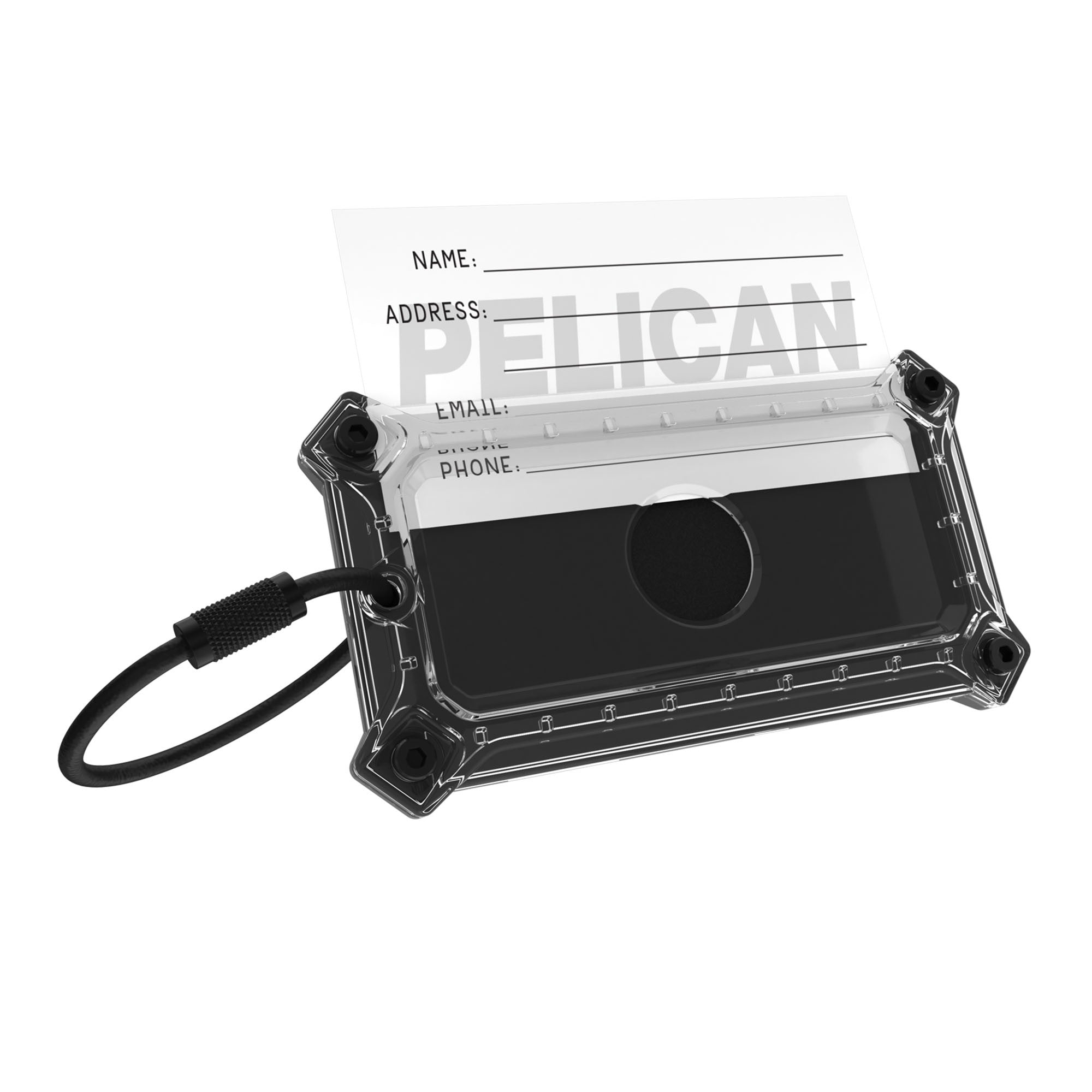 Apple AirTag Pelican Protector Luggage Tag - Black - 15-14756