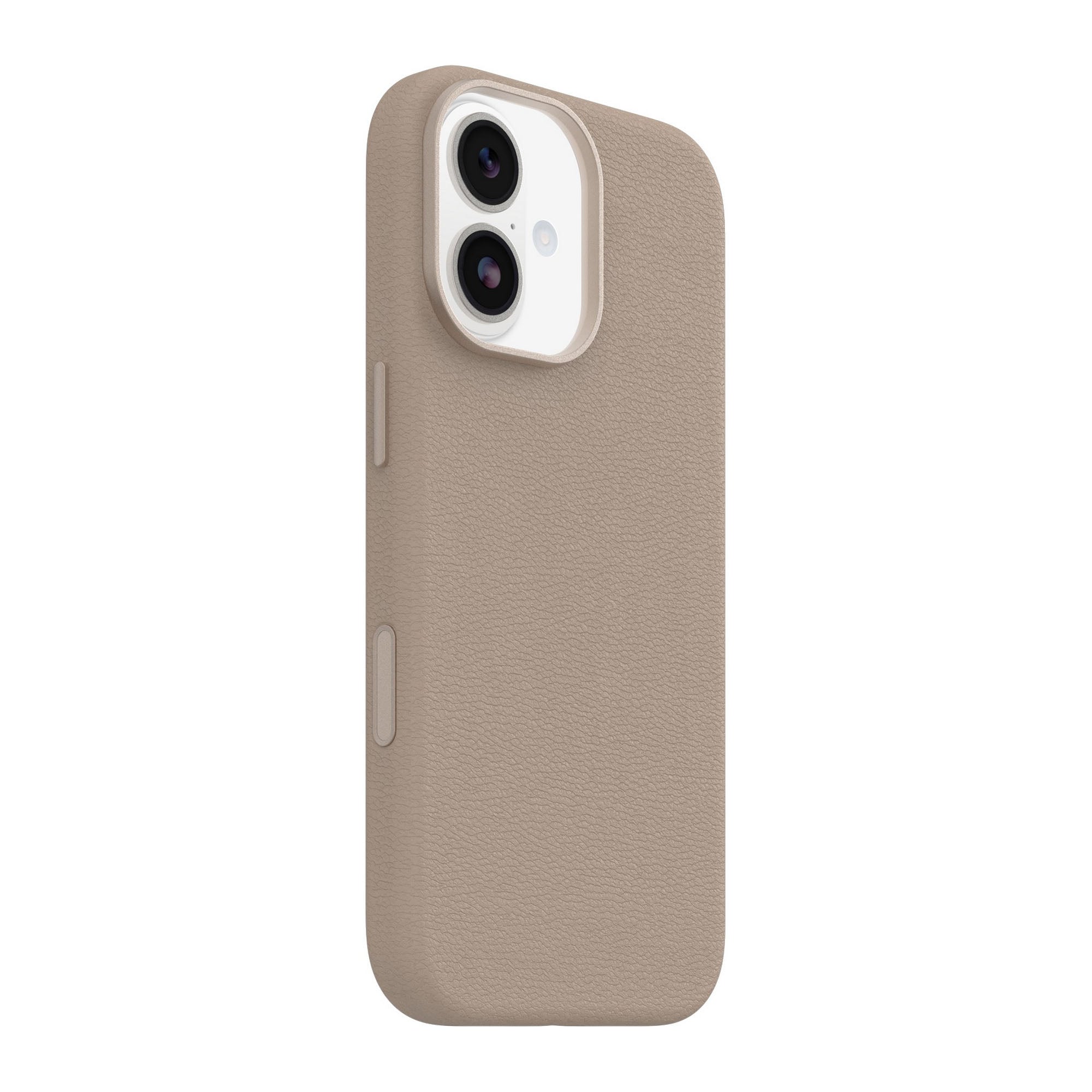 iPhone 17 Otterbox Symmetry Cactus Leather w/MagSafe + Camera Control Case - Grey Comfort - 15-14776