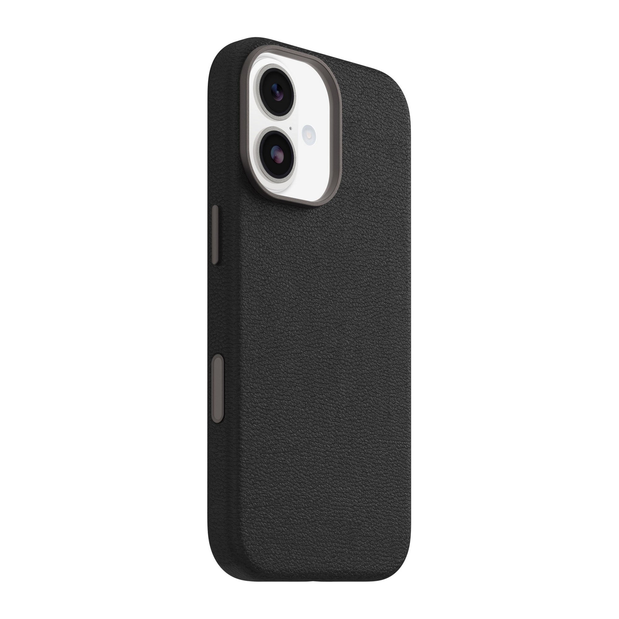 iPhone 17 Otterbox Symmetry Cactus Leather w/MagSafe + Camera Control Case - Noir Ash - 15-14778