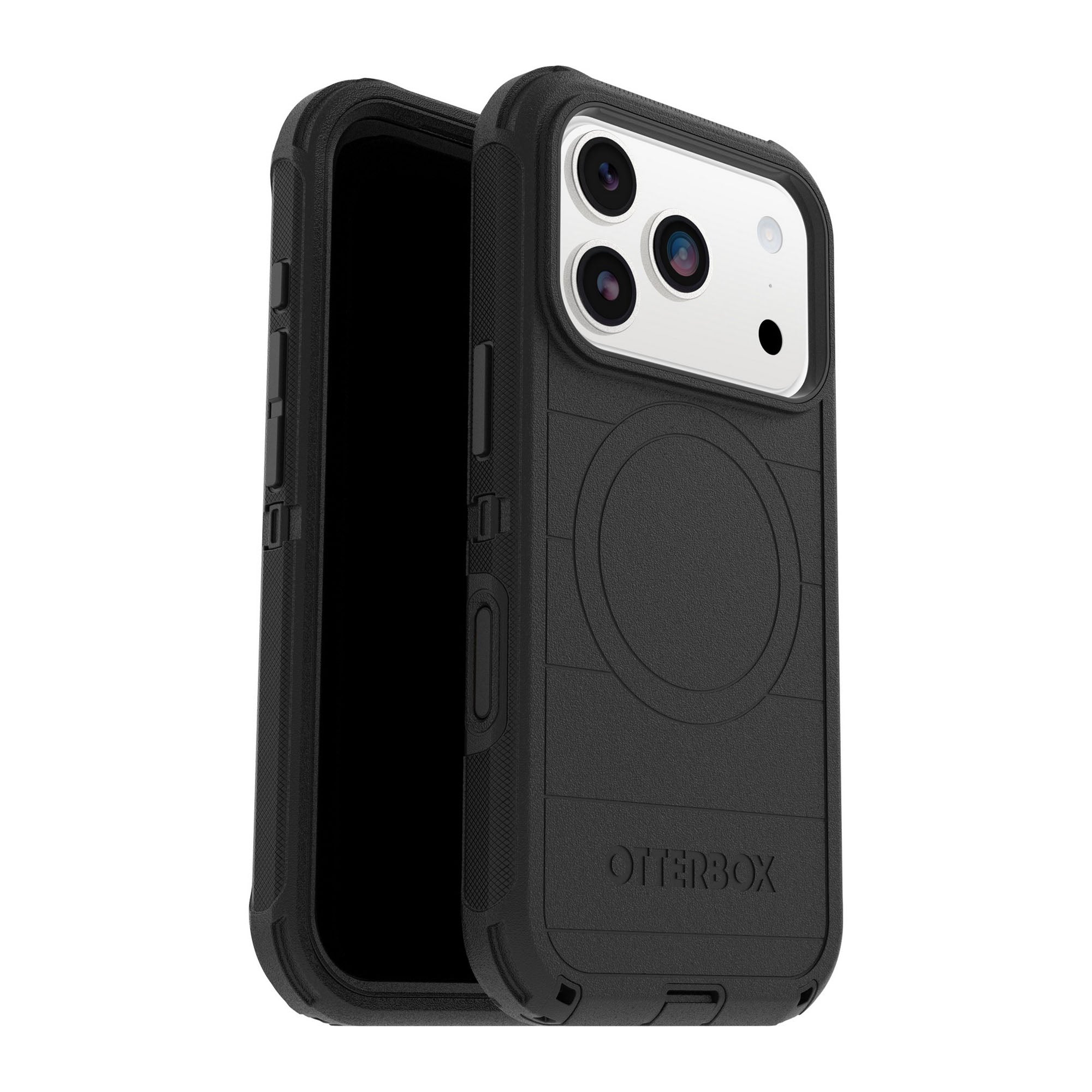 iPhone 17 Pro Otterbox Defender Pro w/MagSafe + Camera Control Case - Black - 15-14819