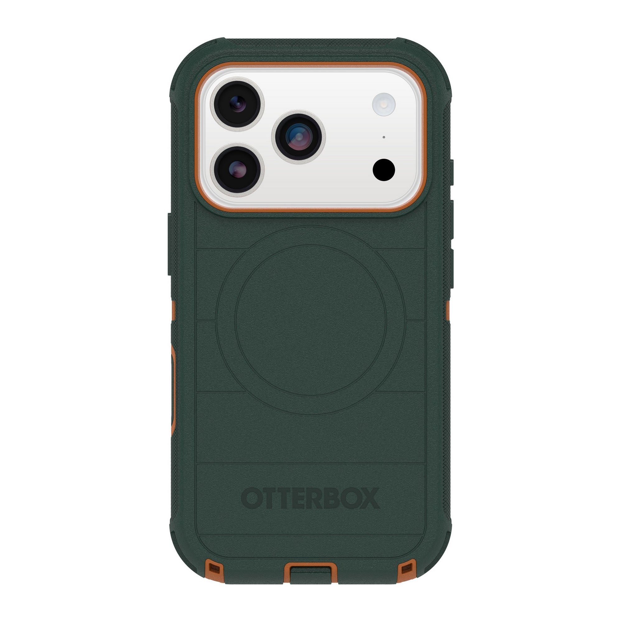 iPhone 17 Pro Otterbox Defender Pro w/MagSafe + Camera Control Case - Green Intrigue - 15-14820