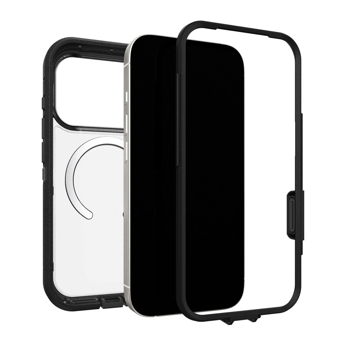 iPhone 18 Pro/17 Pro Otterbox Defender Pro XT w/MagSafe + Camera Control Case - Black - Dark Side - 15-14822