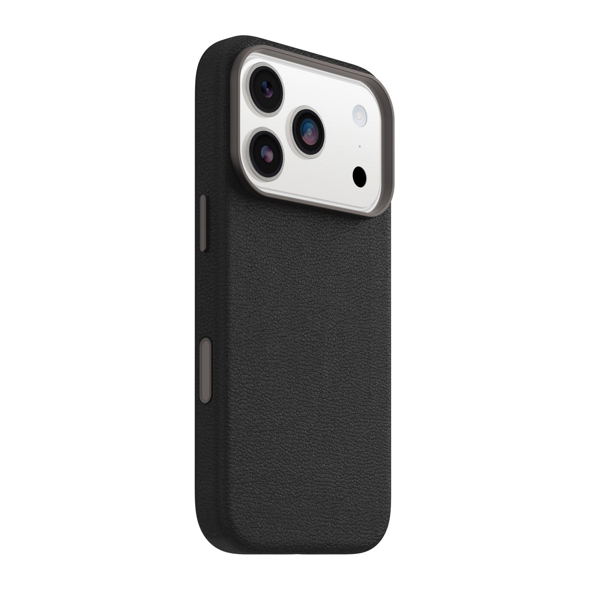 iPhone 17 Pro Otterbox Symmetry Cactus Leather w/MagSafe + Camera Control Case - Noir Ash - 15-14833