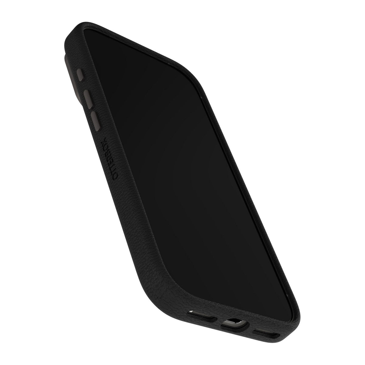 iPhone 18 Pro/17 Pro Otterbox Symmetry Cactus Leather w/MagSafe + Camera Control Case - Noir Ash - 15-14833