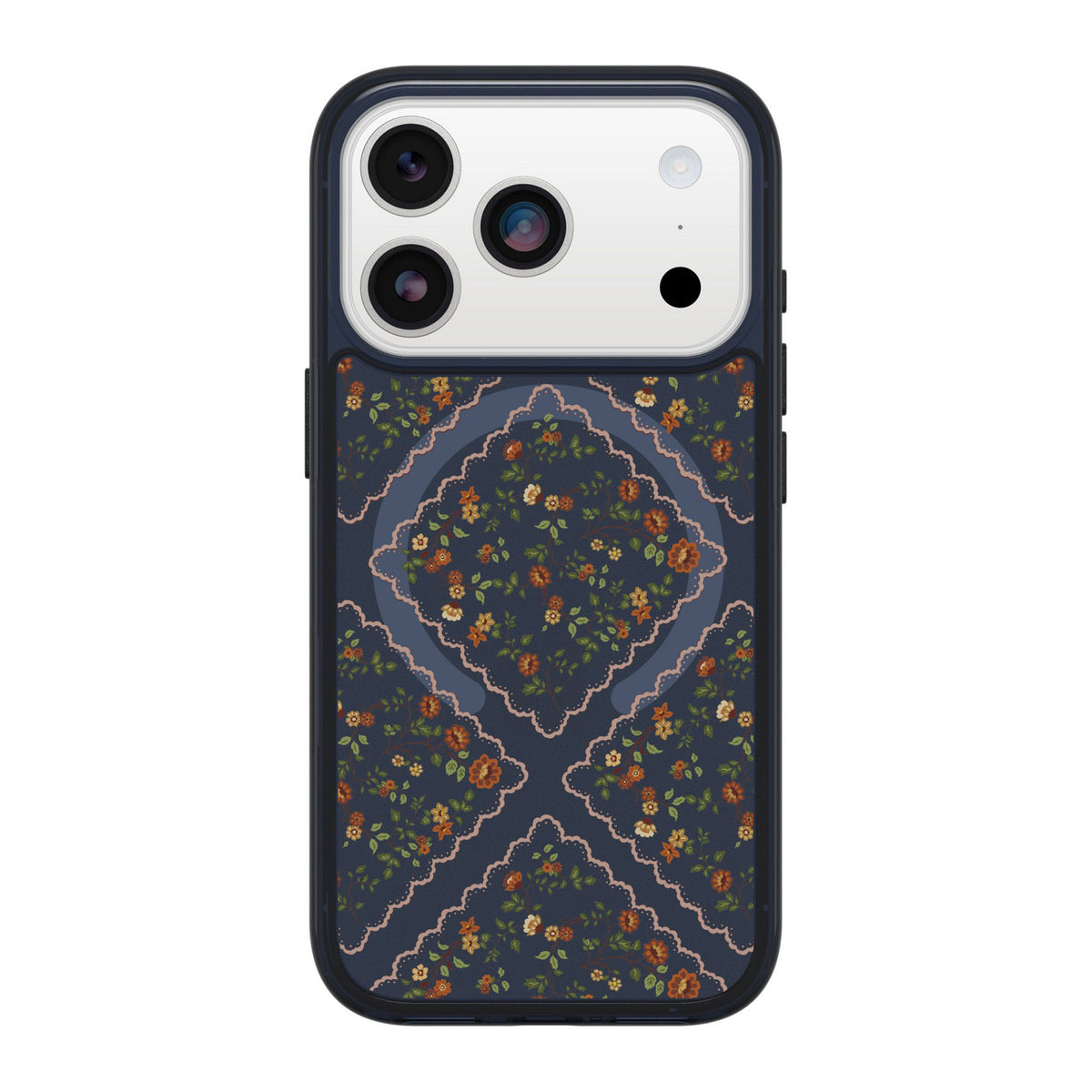 iPhone 18 Pro/17 Pro Otterbox Symmetry w/MagSafe + Camera Control Case - Floral Romance - 15-14838