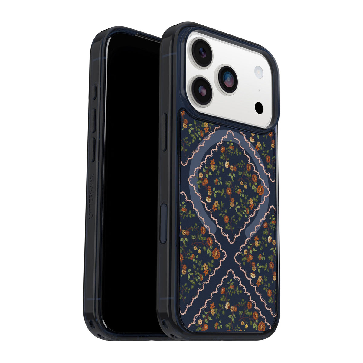 iPhone 18 Pro/17 Pro Otterbox Symmetry w/MagSafe + Camera Control Case - Floral Romance - 15-14838