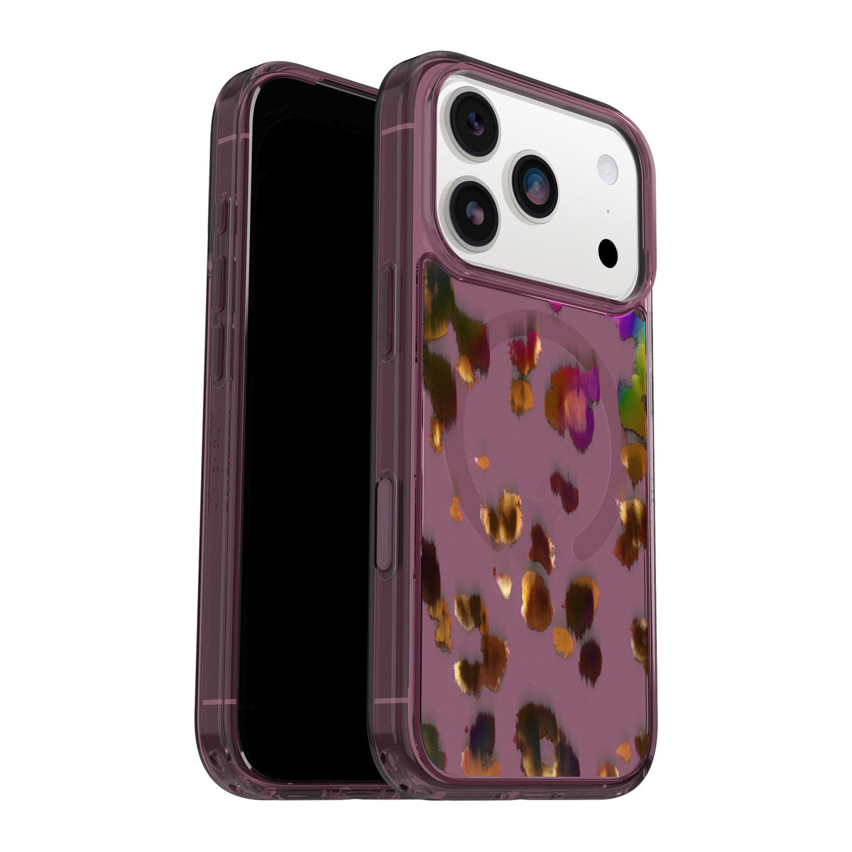 iPhone 18 Pro/17 Pro Otterbox Symmetry w/MagSafe + Camera Control Case - Leopard Shift - 15-14840