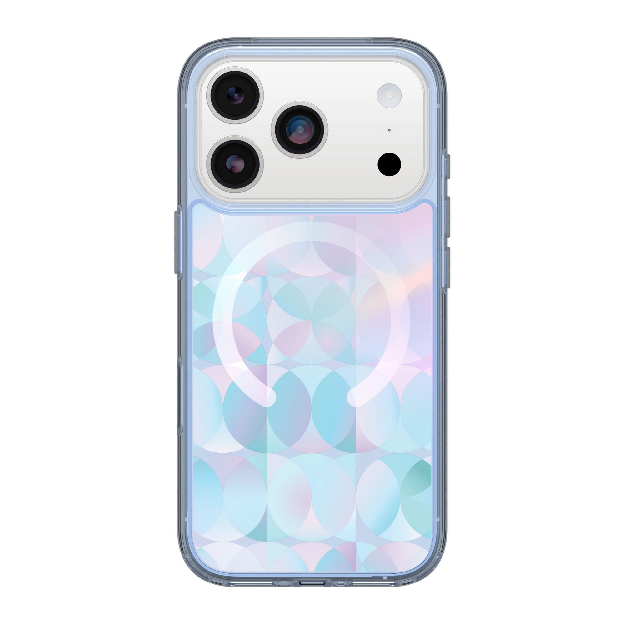 iPhone 17 Pro Otterbox Symmetry Clear w/MagSafe + Camera Control Case - Opal Prism - 15-14841
