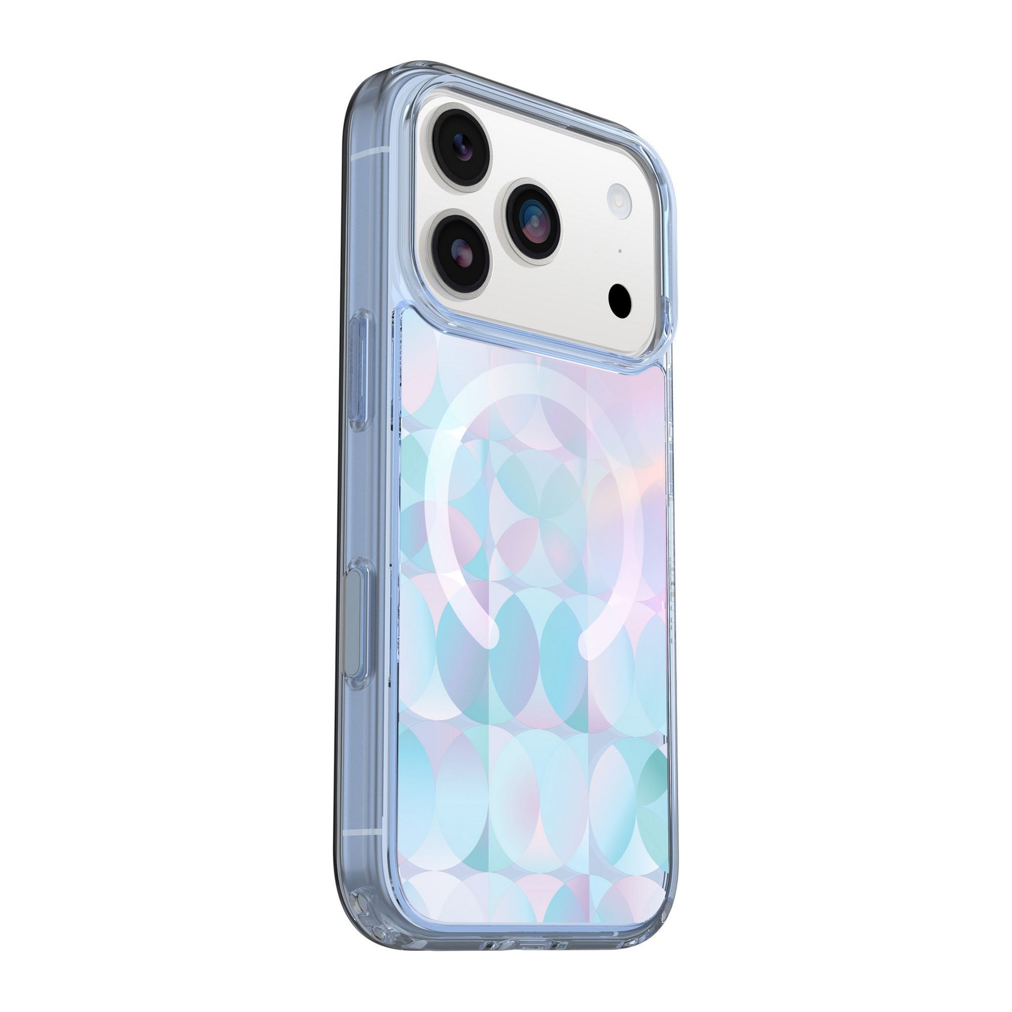 iPhone 17 Pro Otterbox Symmetry Clear w/MagSafe + Camera Control Case - Opal Prism - 15-14841