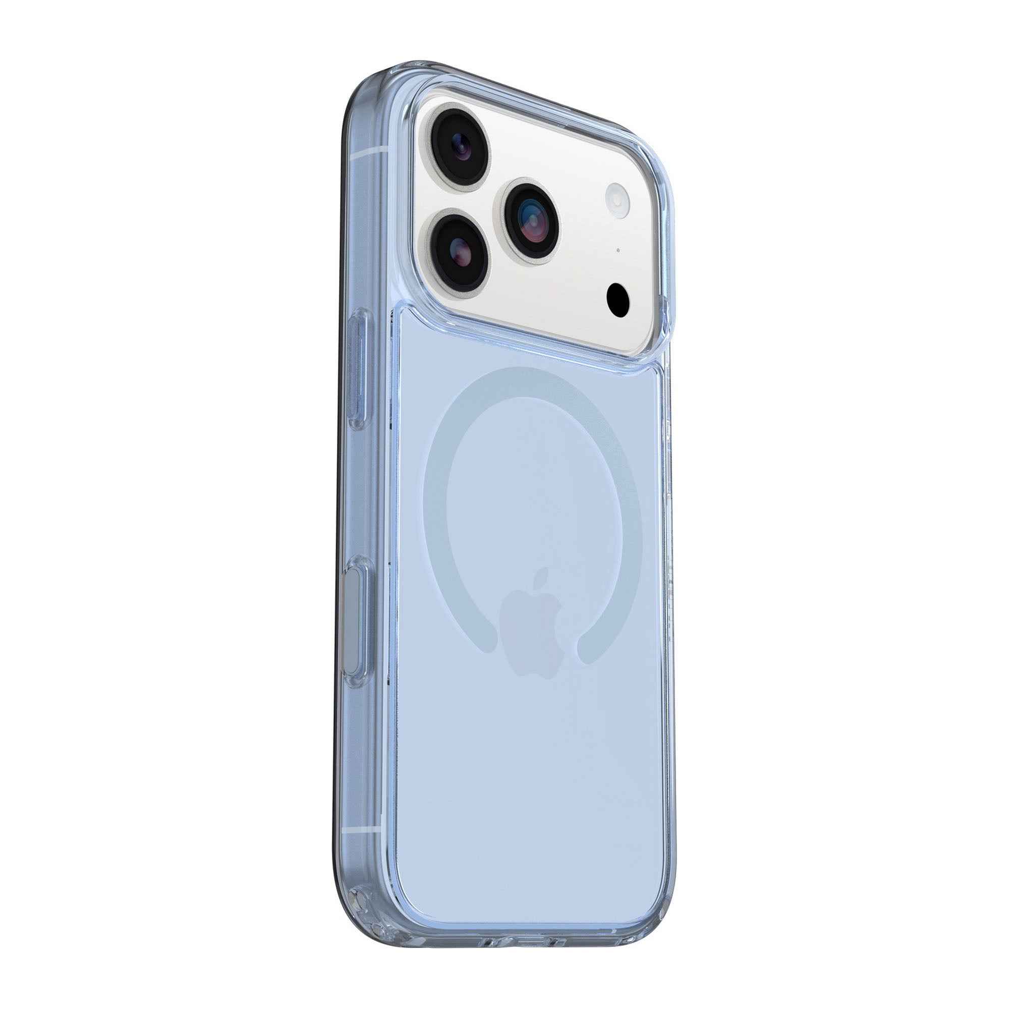 iPhone 17 Pro Otterbox Symmetry Clear w/MagSafe + Camera Control Case - Blue Bliss - 15-14843