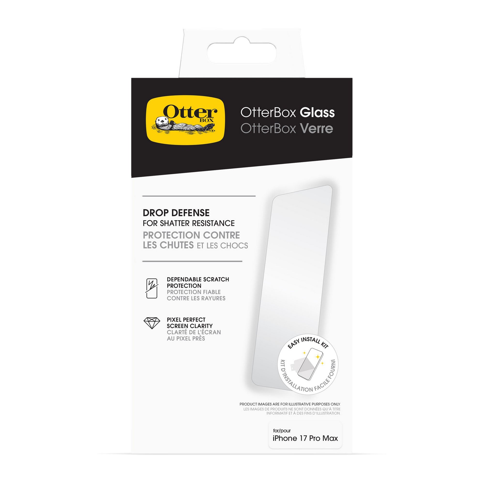 iPhone 17 Pro Max Otterbox Glass Screen Protector - 15-14862